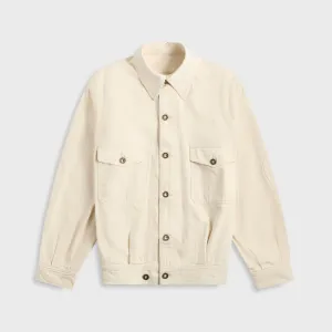 Maison Margiela Utility Jacket - Ivory Anti-Reflection Convertible Feature