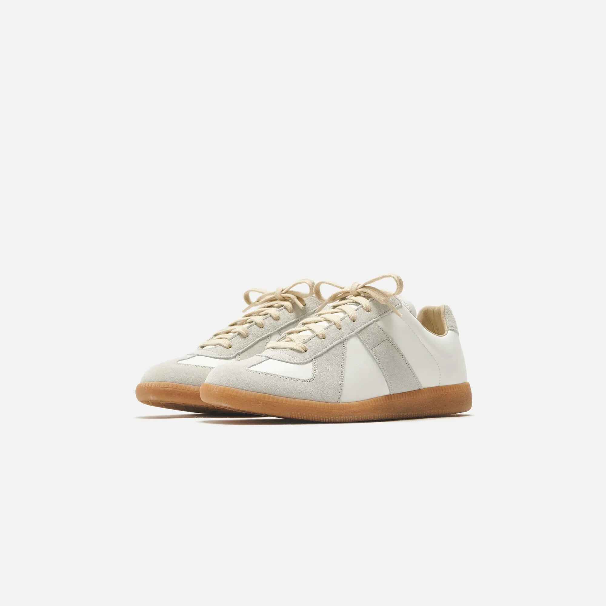 Comfortable Design" Maison Margiela Wmns Replica Sneakers - Dirty White