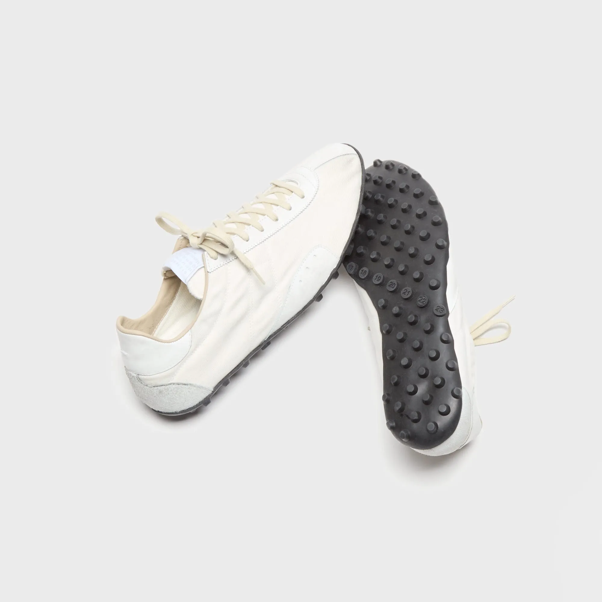Maison Margiela Wmns Sprinters Low Top - White / Birch Comfort Fit Treatment OptimalTractionFactor