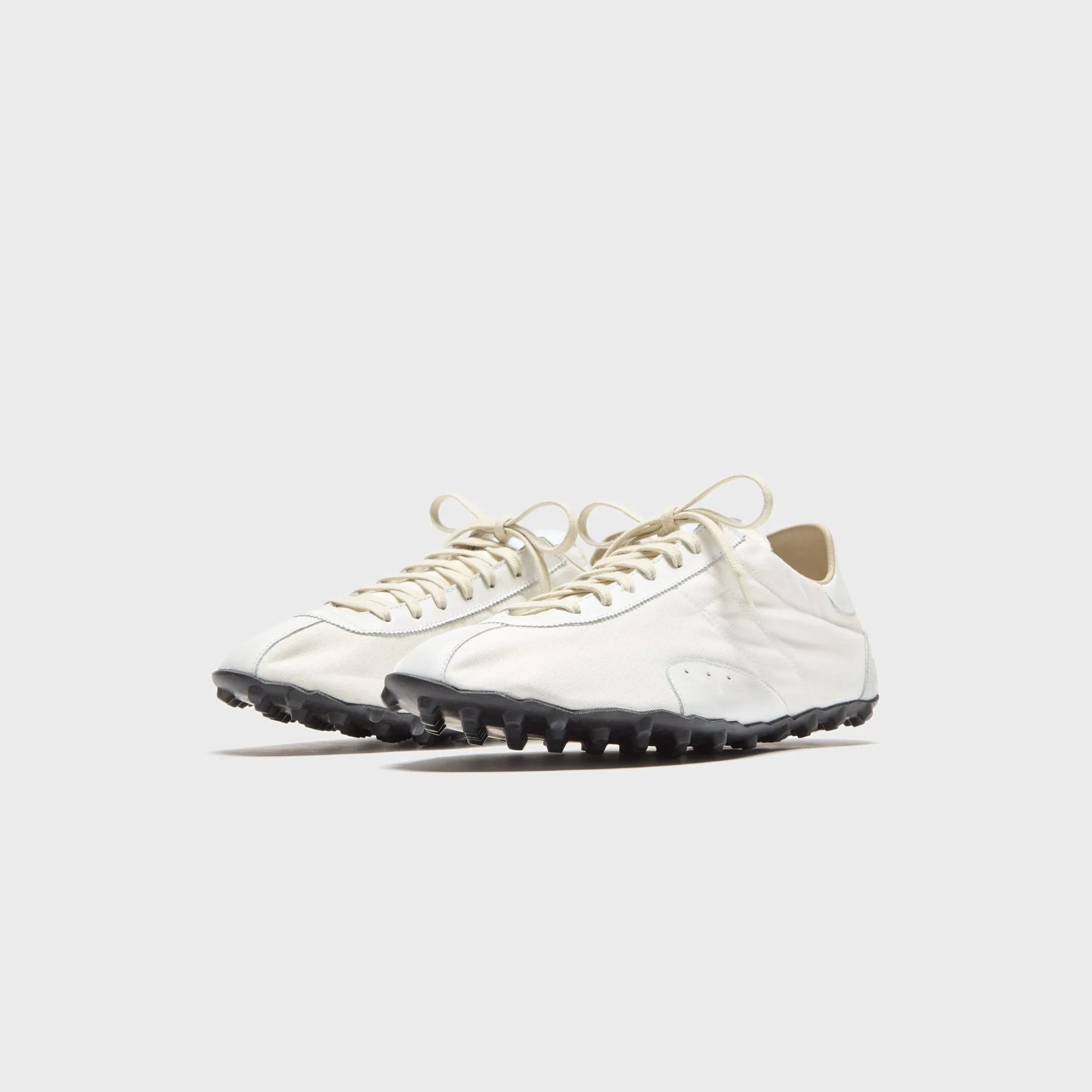 Boot Zippers Wrap Around Straps Maison Margiela Wmns Sprinters Low Top - White / Birch