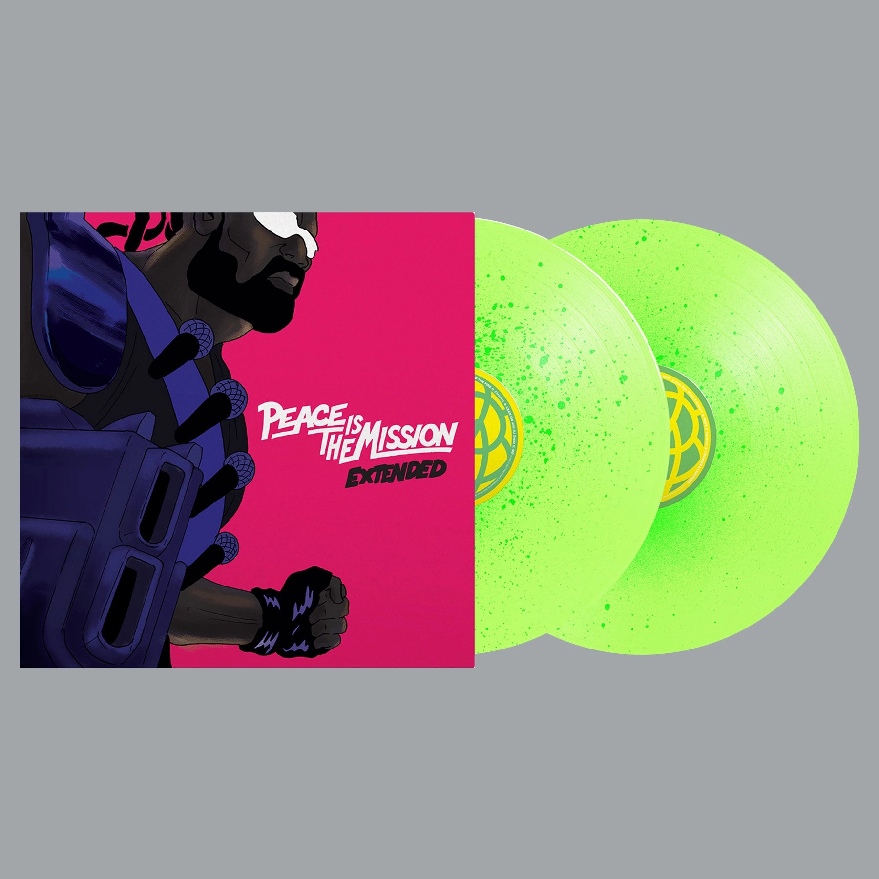 Major Lazer: Peace Is The Mission - Extended (180g, Colored Vinyl) Vinyl 2LP - Turntable Lab Exclusive - PRE-ORDER