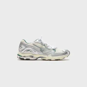 Mizuno Wave Rider 10 - Snow White / Slate Green Convenient Design