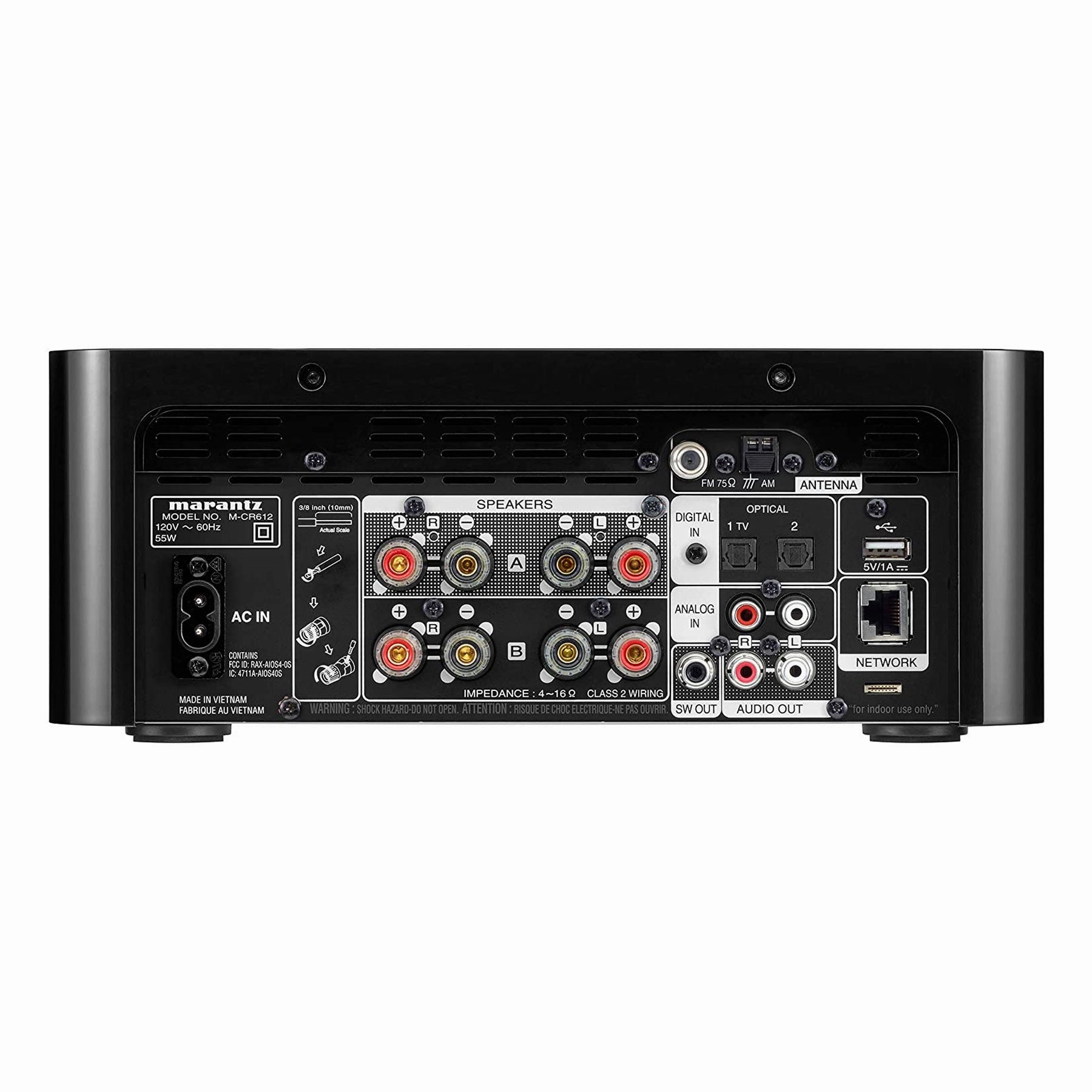 Marantz: M-CR612 Compact Network CD Player / Receiver