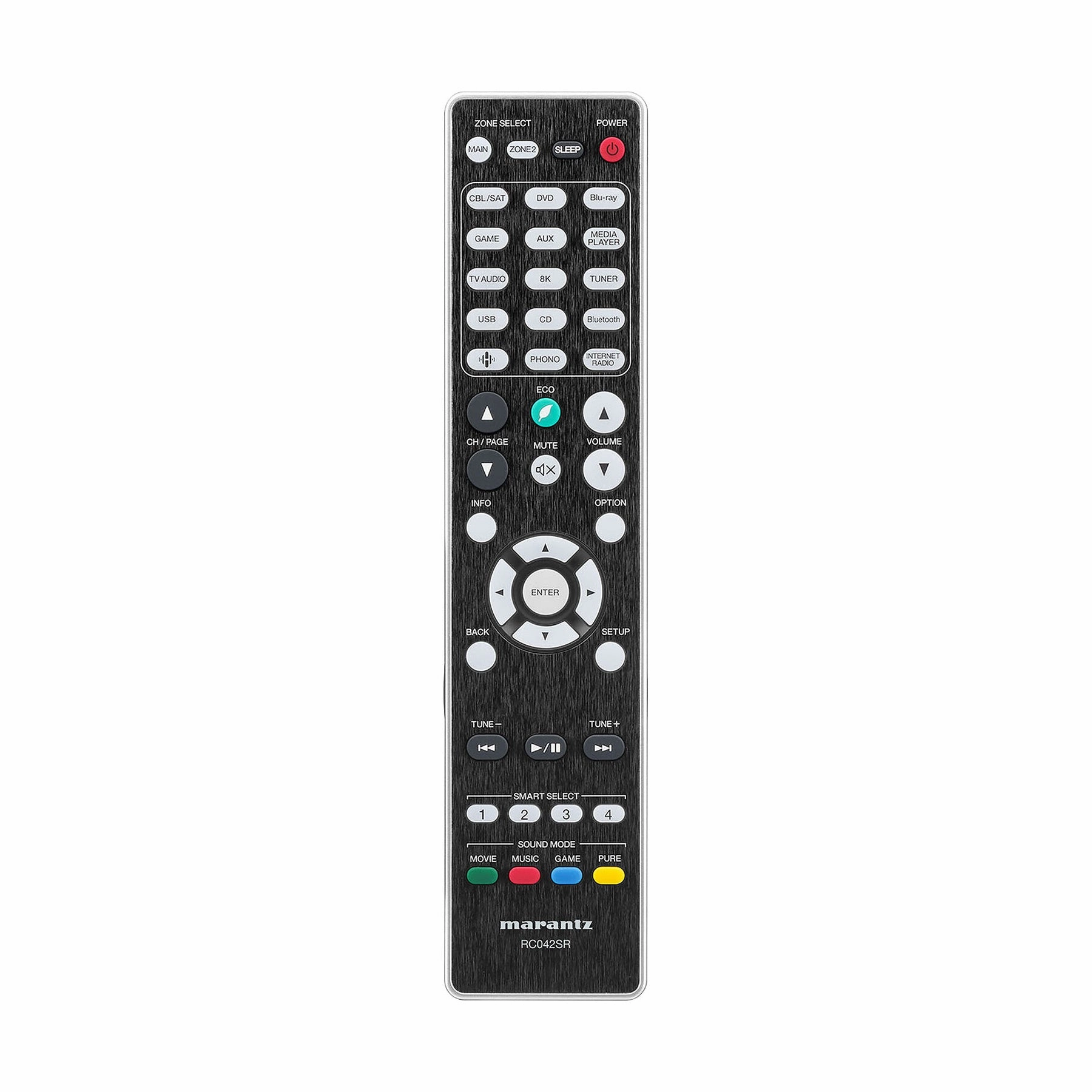 Marantz: NR1711 Ultra HD Slim Receiver (WIFI, Bluetooth, HEOS, Phono Input)