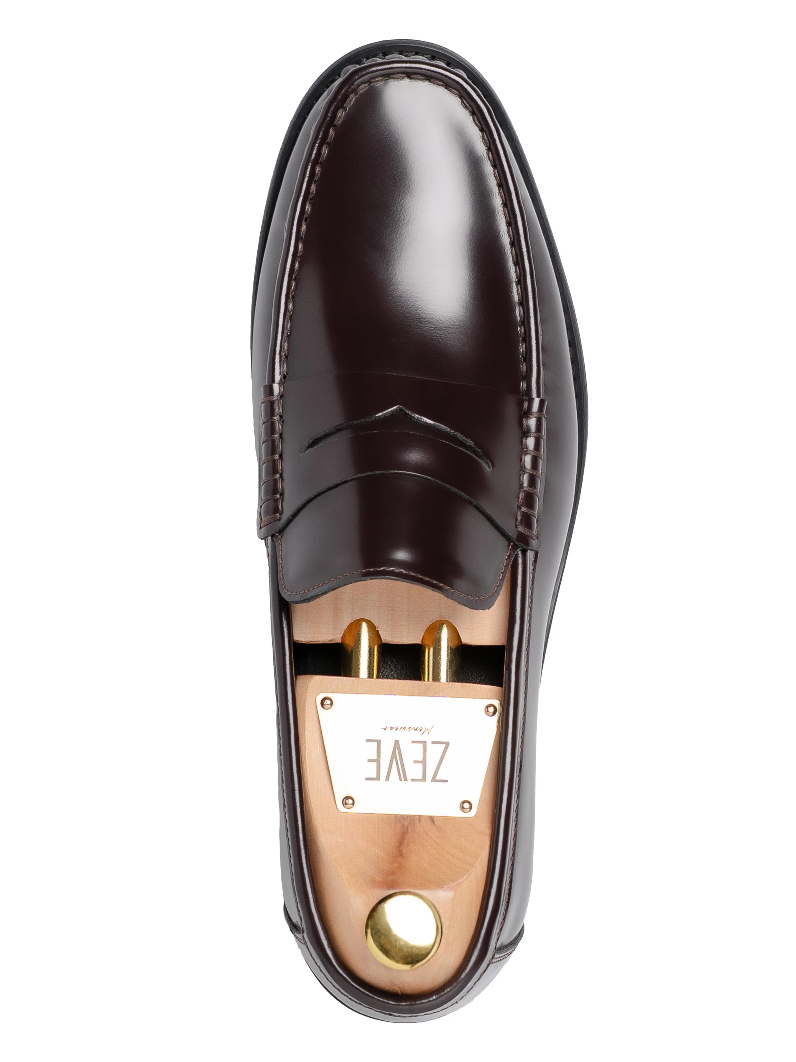 Marco Penny Loafer - Coffee Brown Polished Leather Unleash Your Power Autumn Sale
