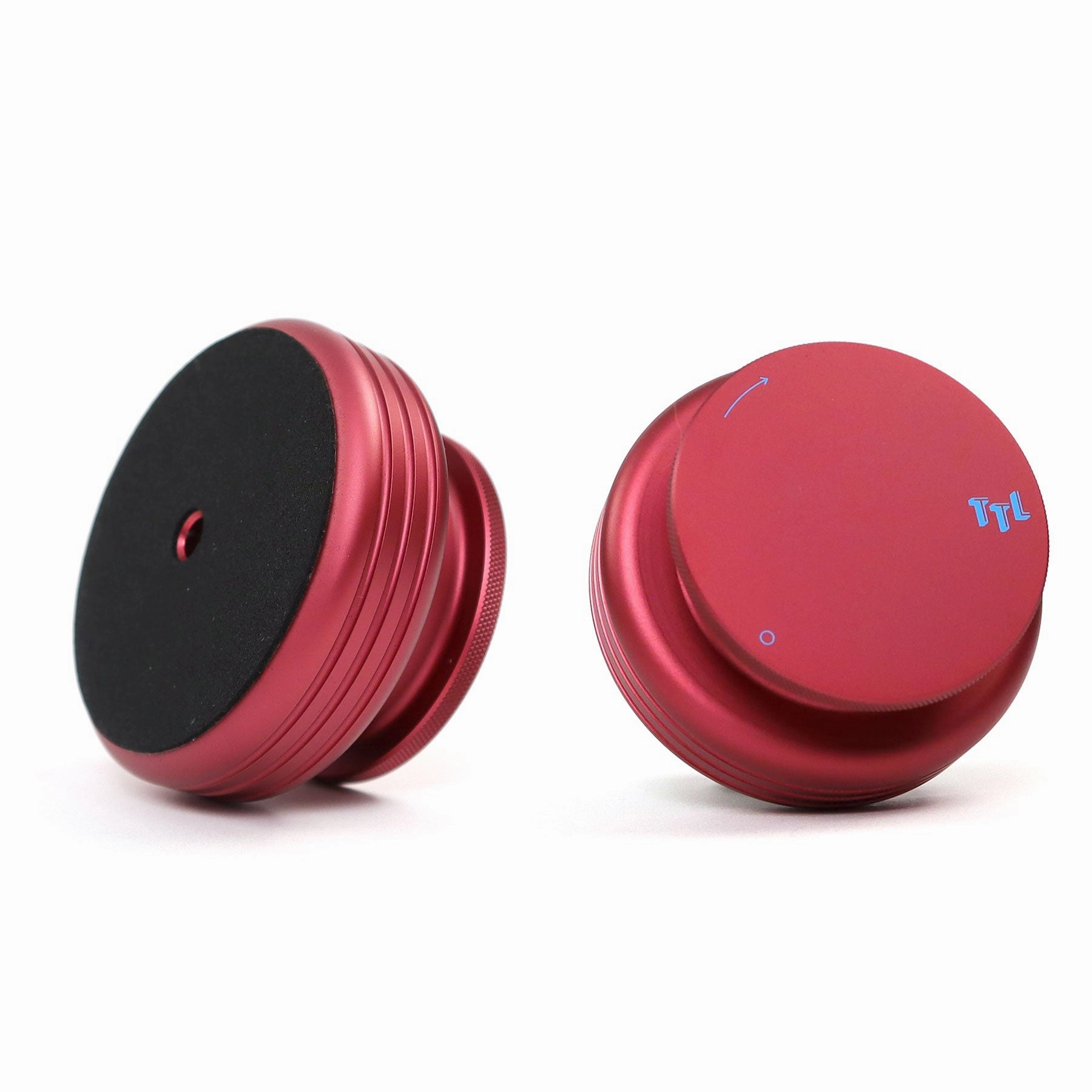 MasterSounds: Turntable Weight Record Stabilizer - Turntable Lab Edition / Red