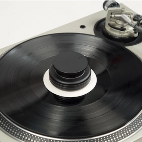 MasterSounds: Turntable Weight Record Stabilizer - Turntable Lab Edition - Shadow Print hi-fi DAC amp combo,hi-fi speaker impedance matcher,hi-fi RCA switch