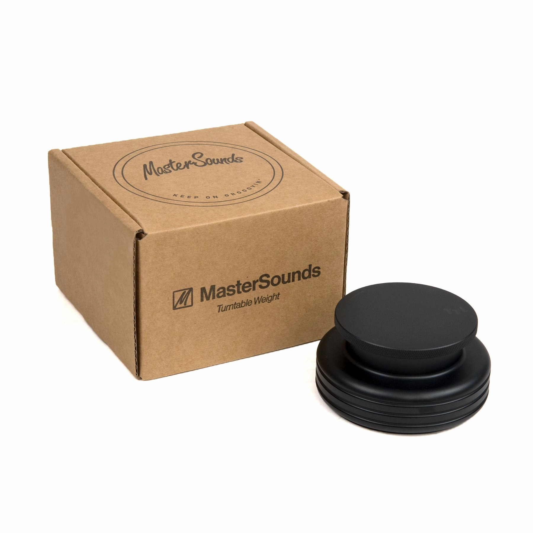 MasterSounds: Turntable Weight Record Stabilizer - Turntable Lab Edition - Shadow Print