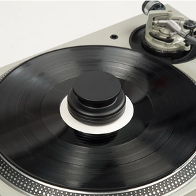 MasterSounds: Turntable Weight Record Stabilizer - Turntable Lab Edition - Shadow Print