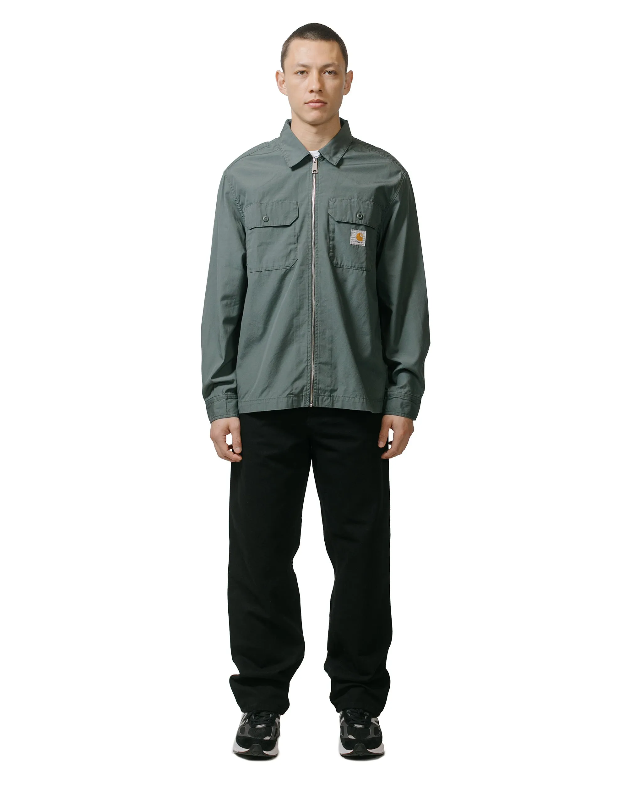 Carhartt W.I.P. Simple Pant Canvas Black Rinsed Comfortable Gusset