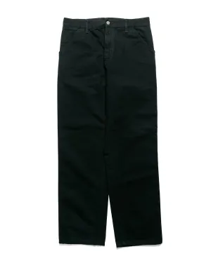 Carhartt W.I.P. Simple Pant Canvas Black Rinsed Carbon Monoxide Detector