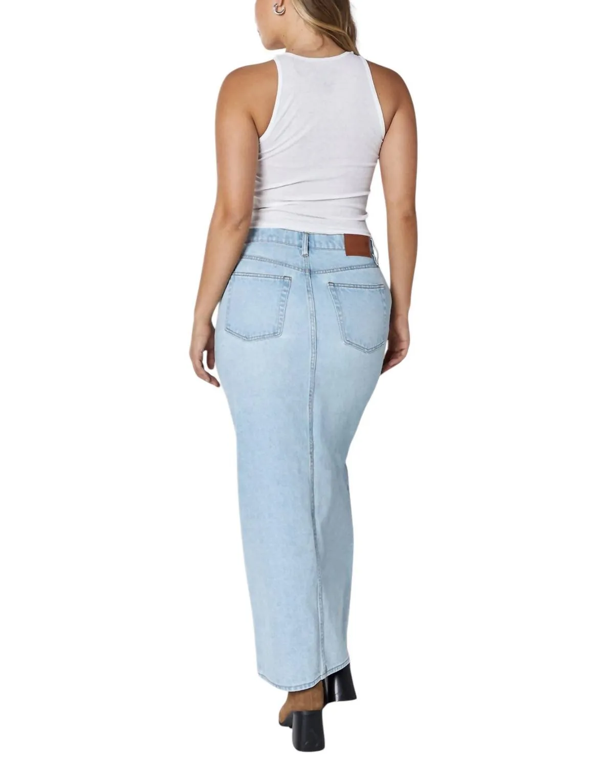 Jupe Denim Mateo Maxi À Santa Fe