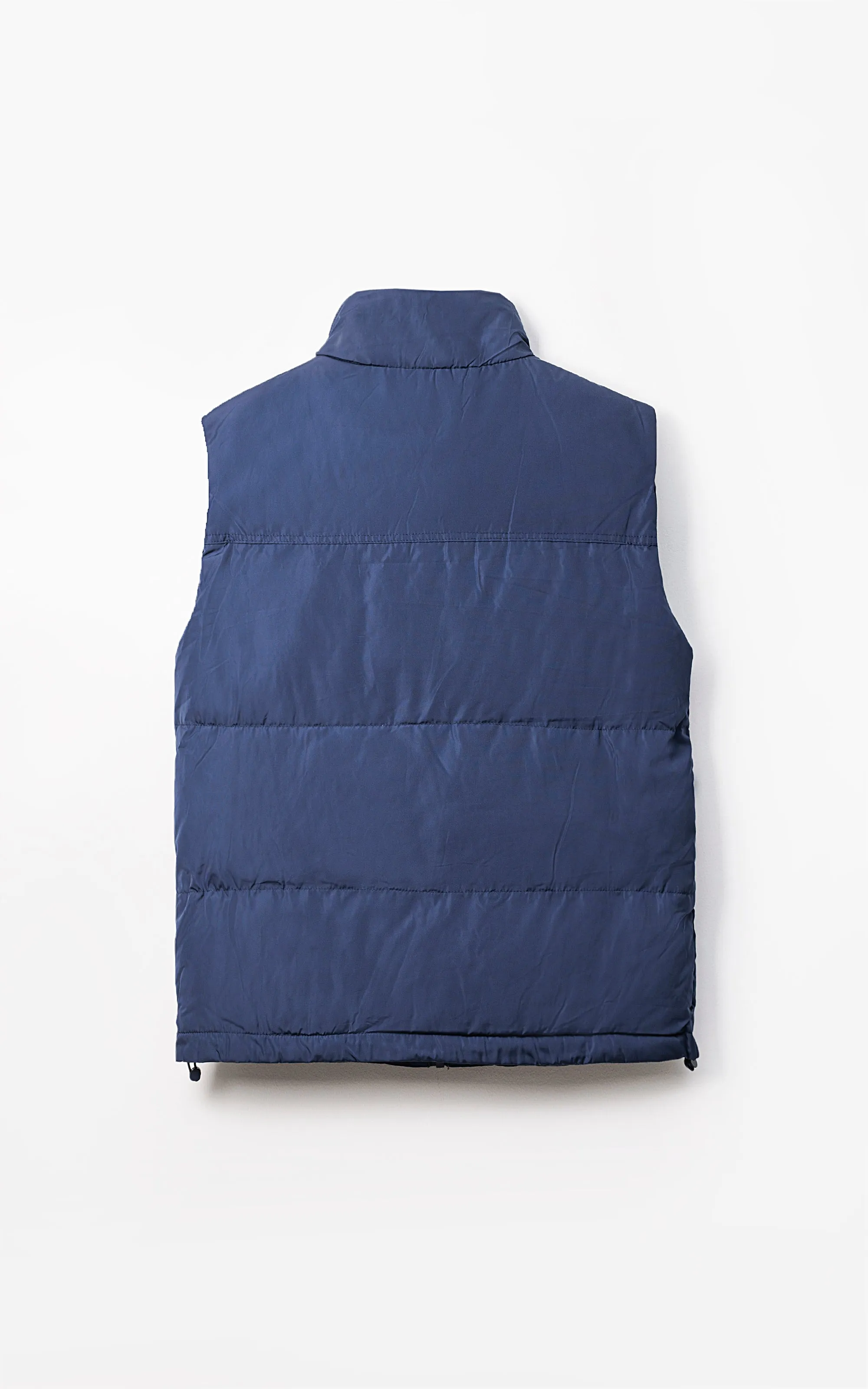 Slip-On Magnetic Quality Degree Comfort Managing Sleeveless Jacket Navy