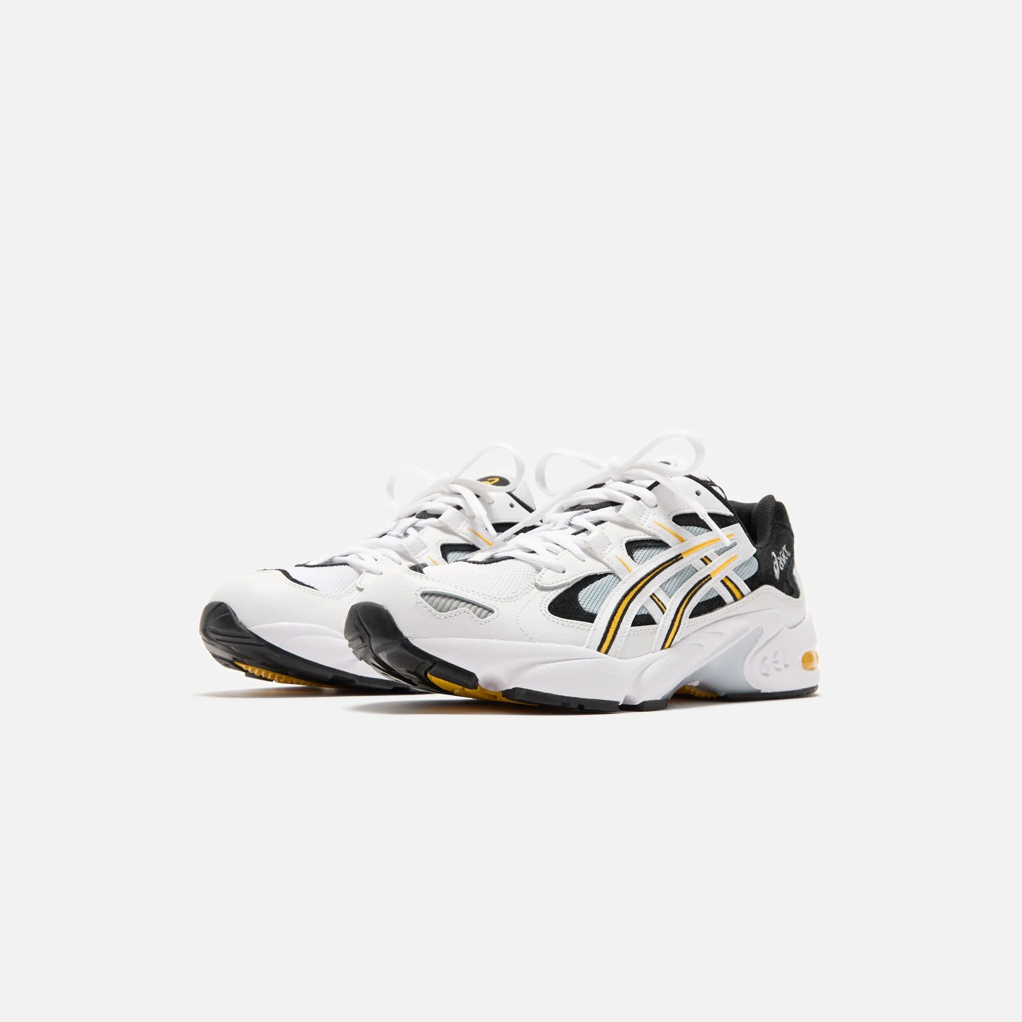 Asics Gel-Kayano 5 Og - White / Saffron Textured Finish Comfort Stretch Panel Build