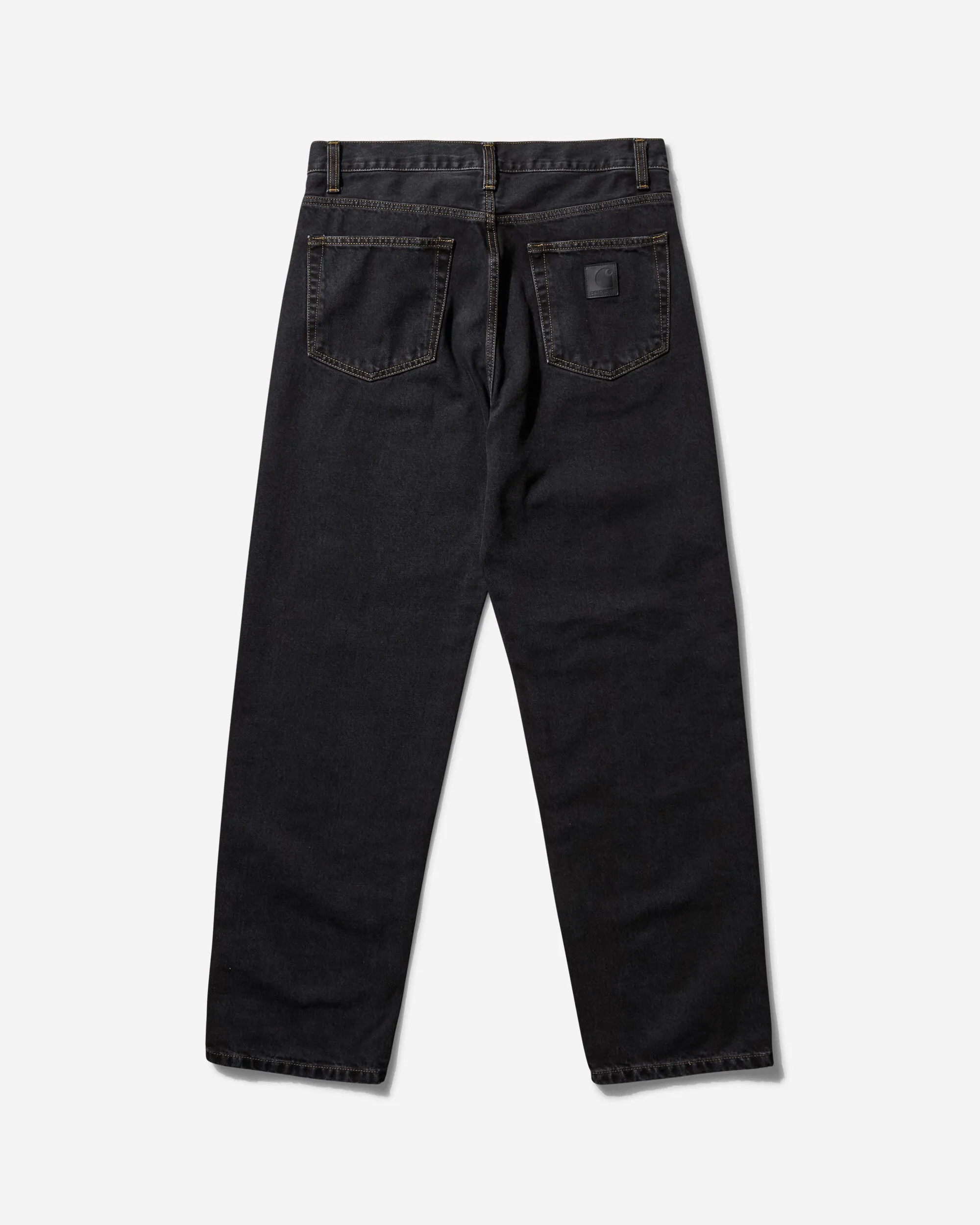 Men'S Aaron Pants Black (Stone Washed) Stretchable - Decoration Iron On Low