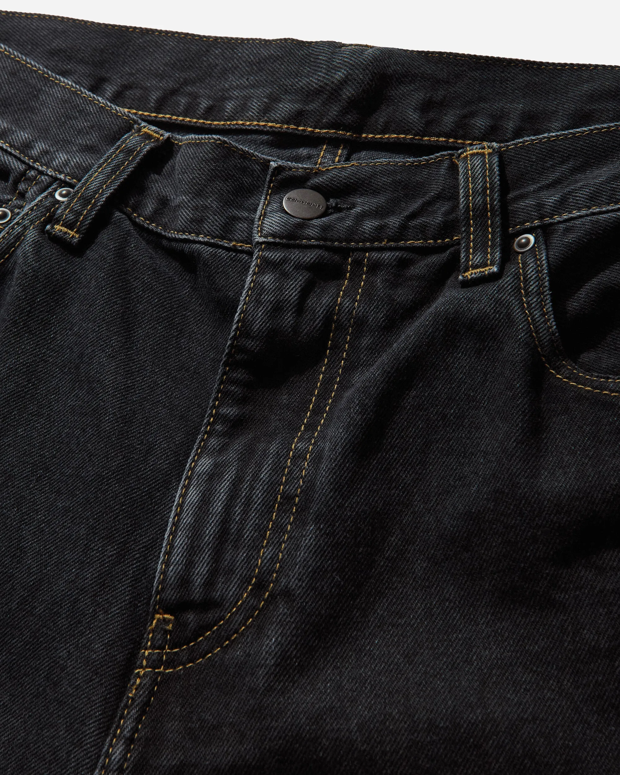 Mouthwash Anti-Bribery Men'S Aaron Pants Black (Stone Washed)