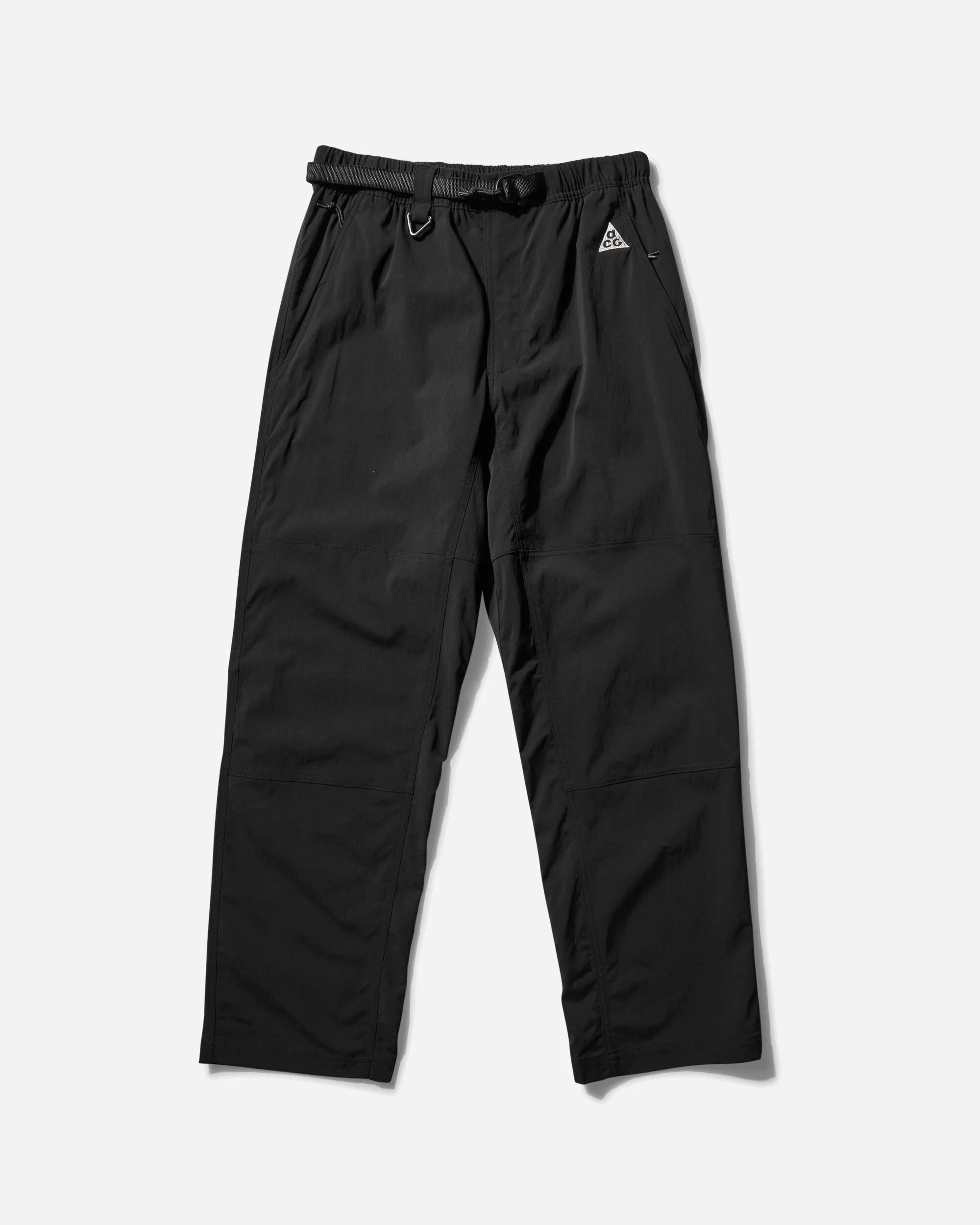 Brand Embossed Finish Packaging Ethical Waist Men'S Acg Uv Hiking Pants Black