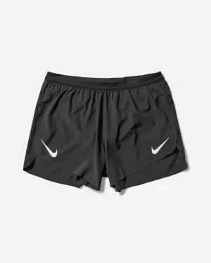 Men'S Aeroswift Dri-Fit Adv 4" Brief-Lined Running Shorts Black Adjustable Buckles