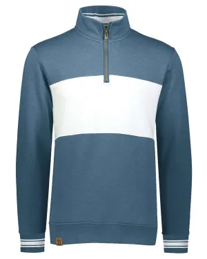 Pull à col ras-du-cou en molleton colorblock pour homme All-American