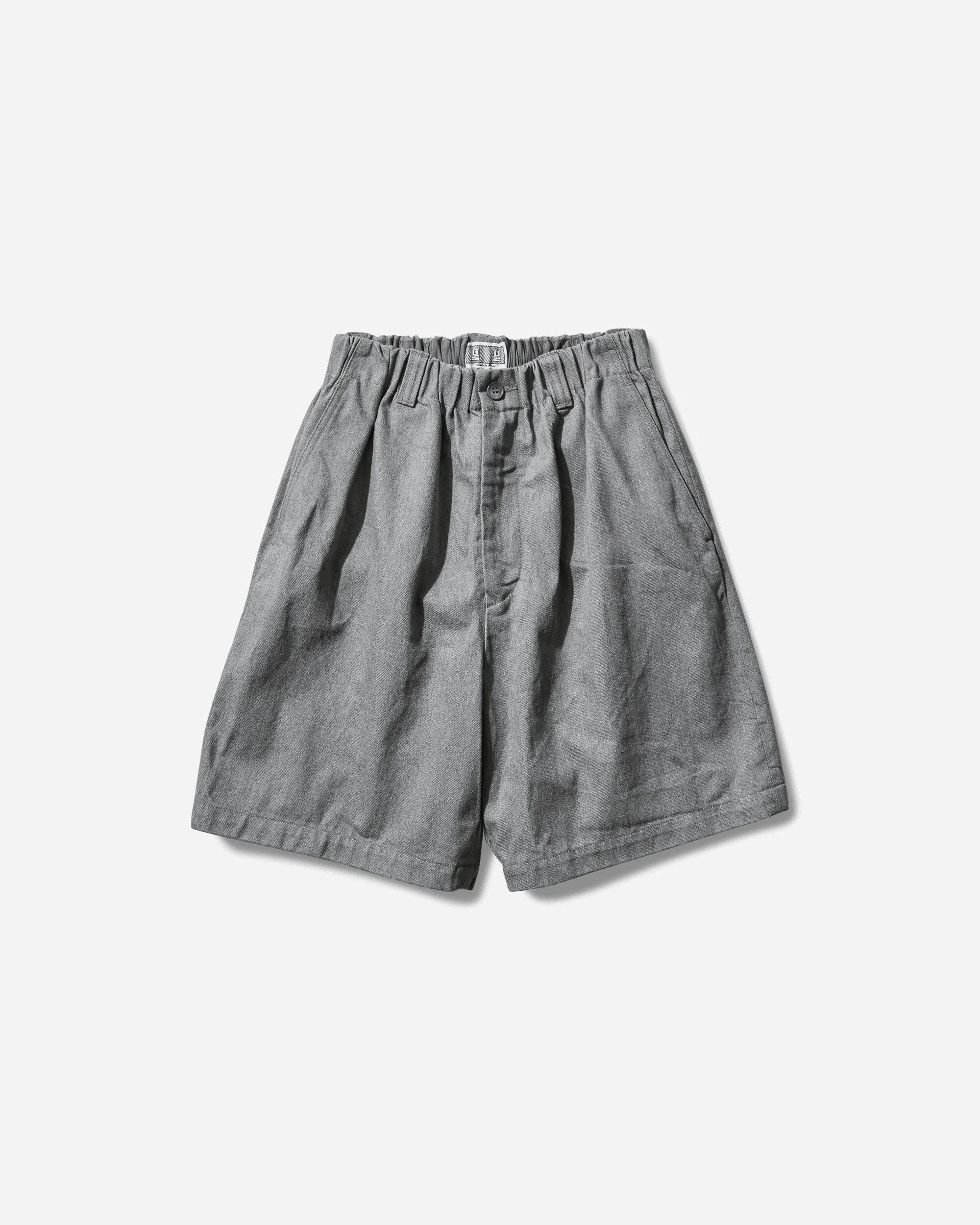 Multiple Pocket Design Men'S Ash Twill Comfort Shorts Grey