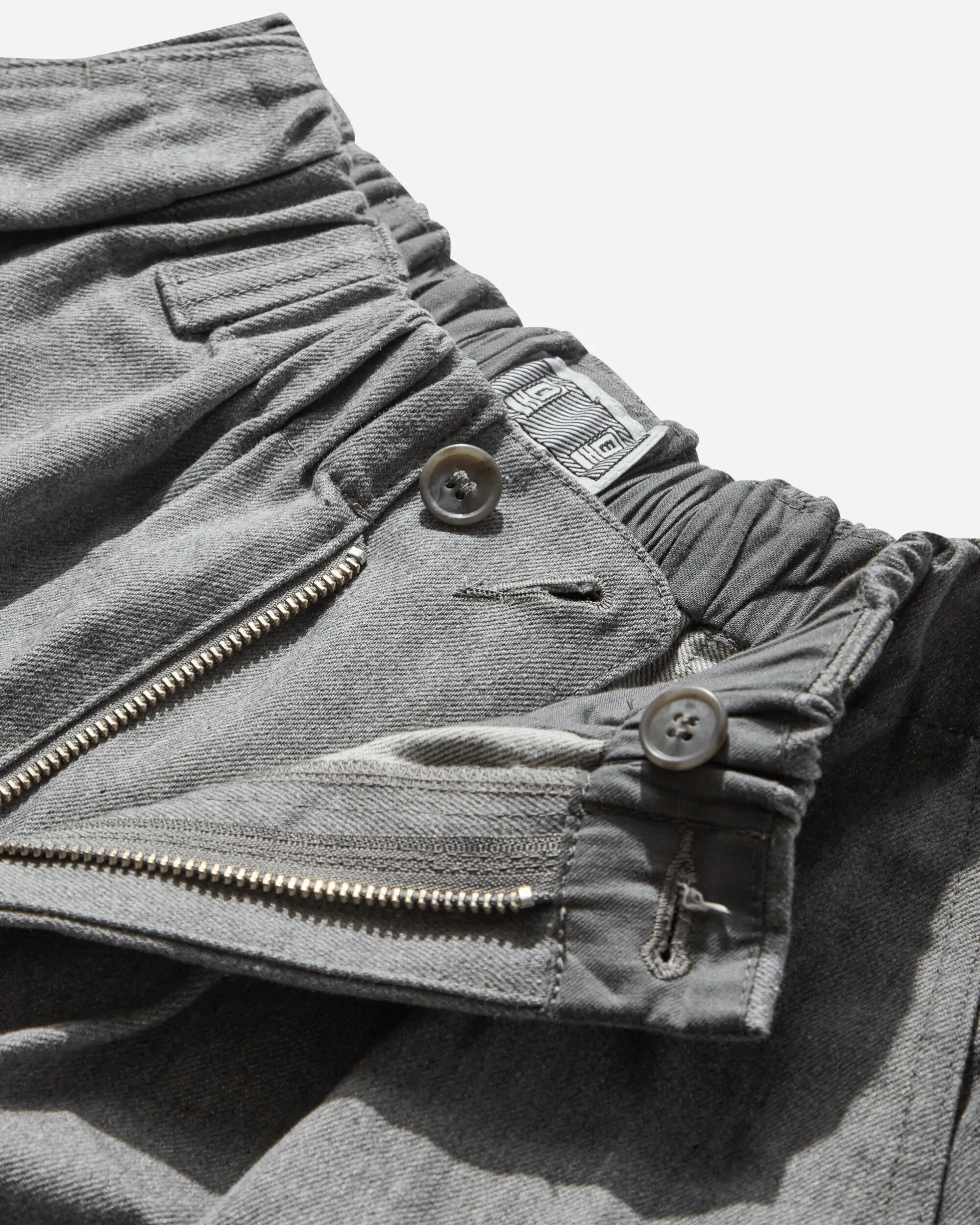 Tailored-Design Anti-Typhoon Men'S Ash Twill Comfort Shorts Grey