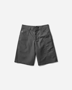 "Design - venerated Comfortable Face Length Men'S Big Canvas Shorts Anthracite