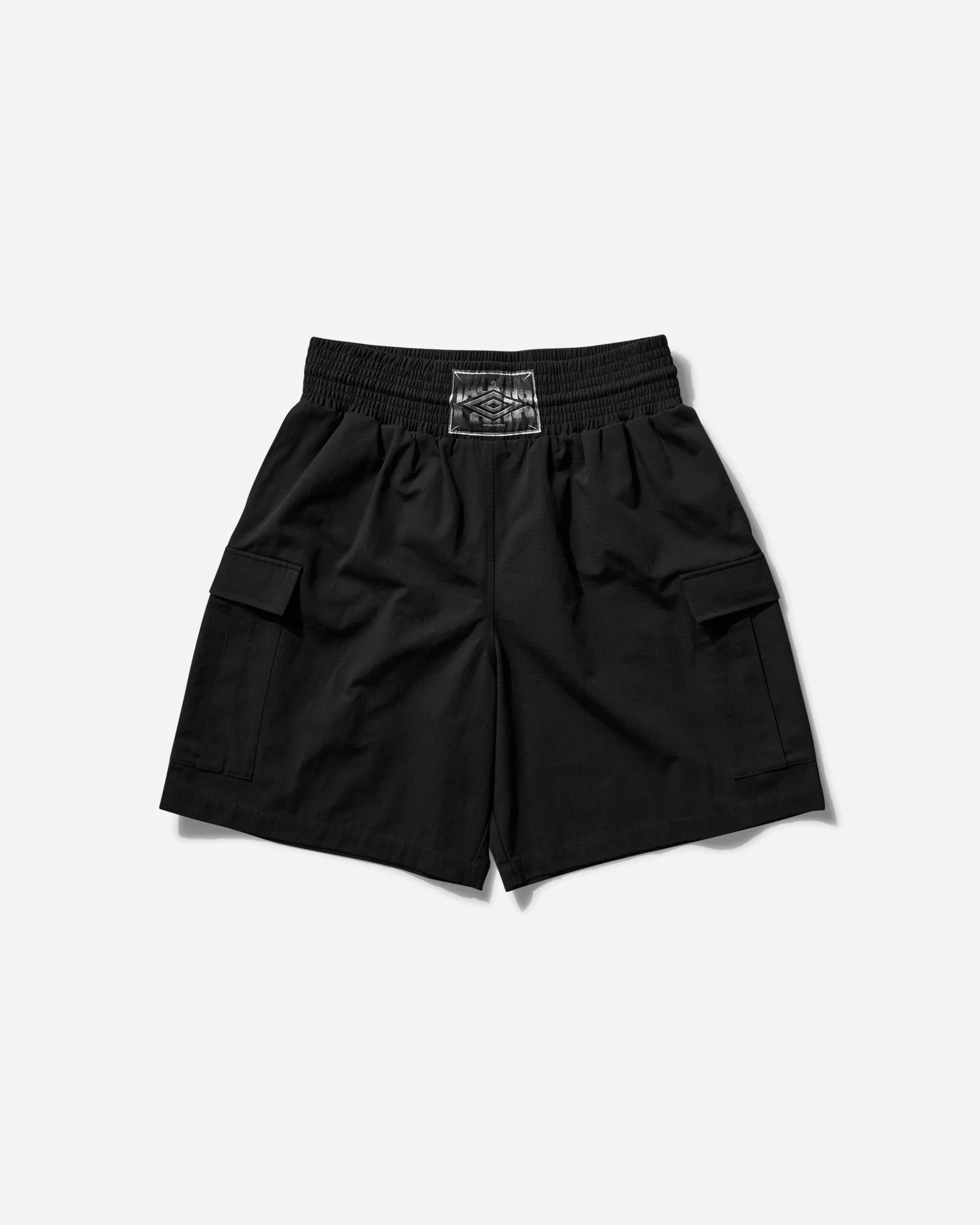 Men'S Boxing Cargo Shorts Washed Black Cruise