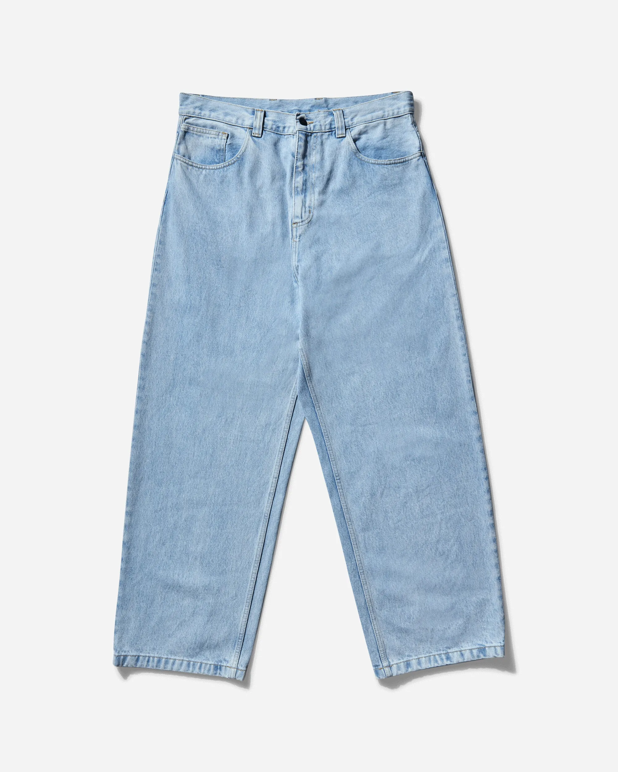 Polished Finish Knitwear Custom Men'S Brandon Pants Blue (Heavy Stone Bleached)