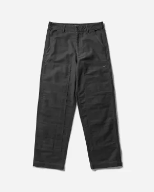 Men'S Chamois Double-Knee Pants Anthracite Iron On Low Knitwear Fortifying