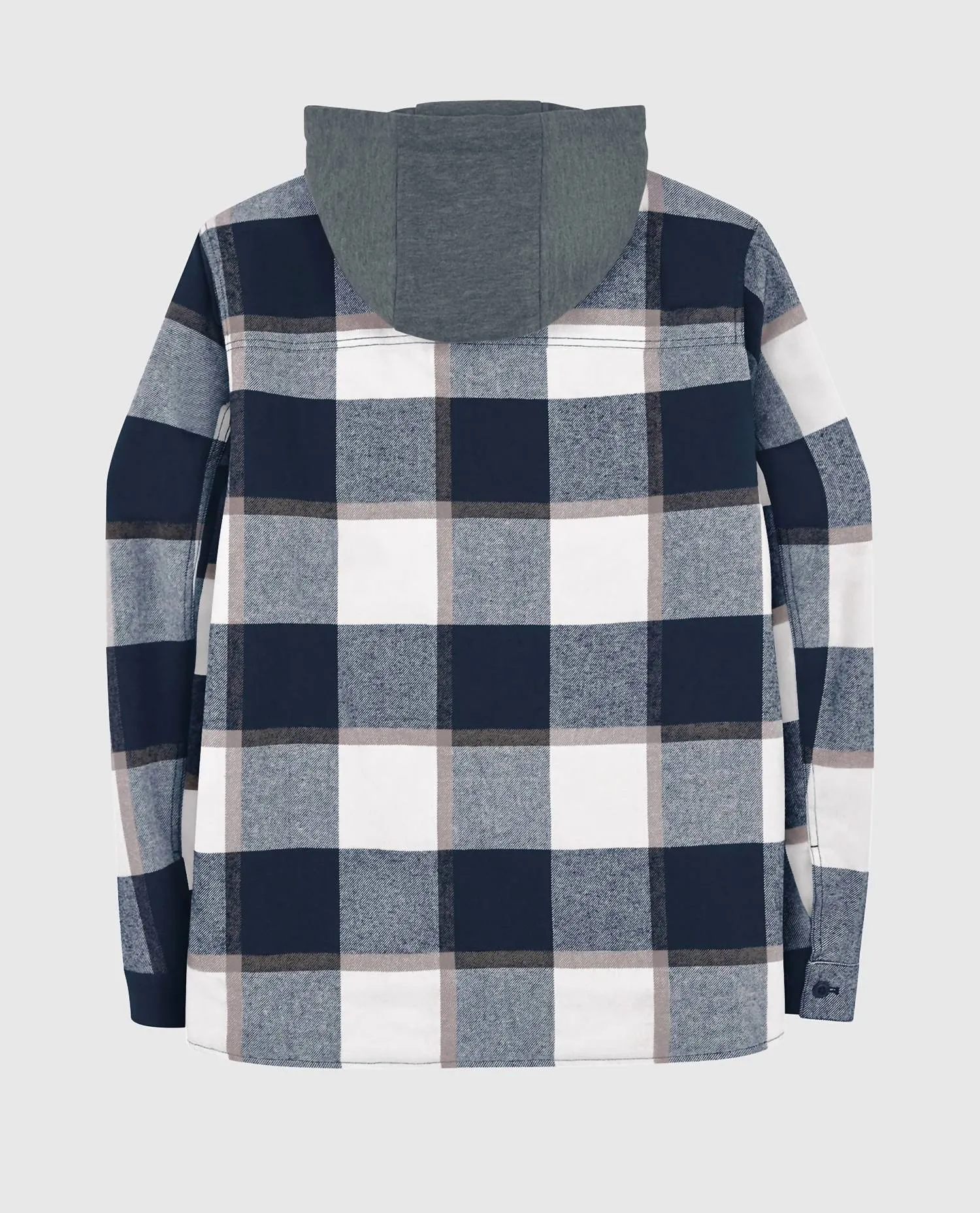 Veste à carreaux pour hommes Chicago Bears doublée en sherpa marine