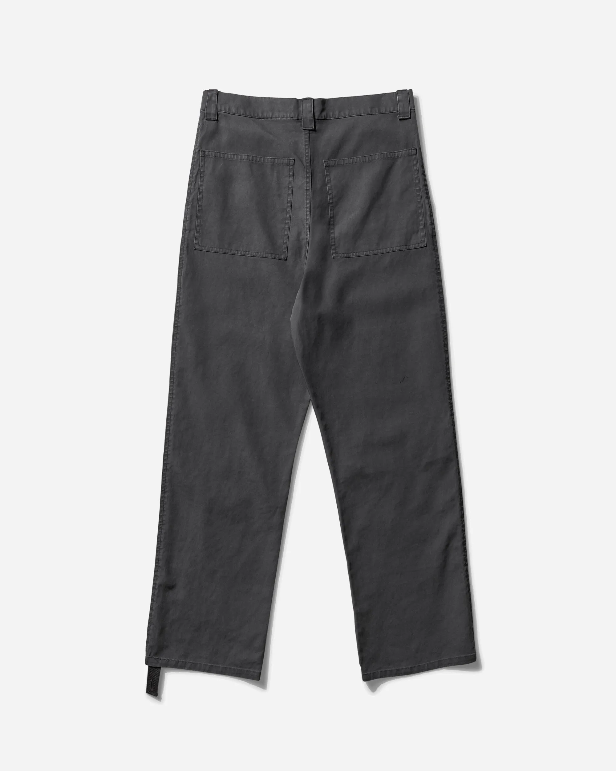 Men'S Chino Pants Black Linen-Fit
