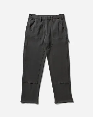 Anti-Giraffe Men'S Double Knee Painter Pants Black