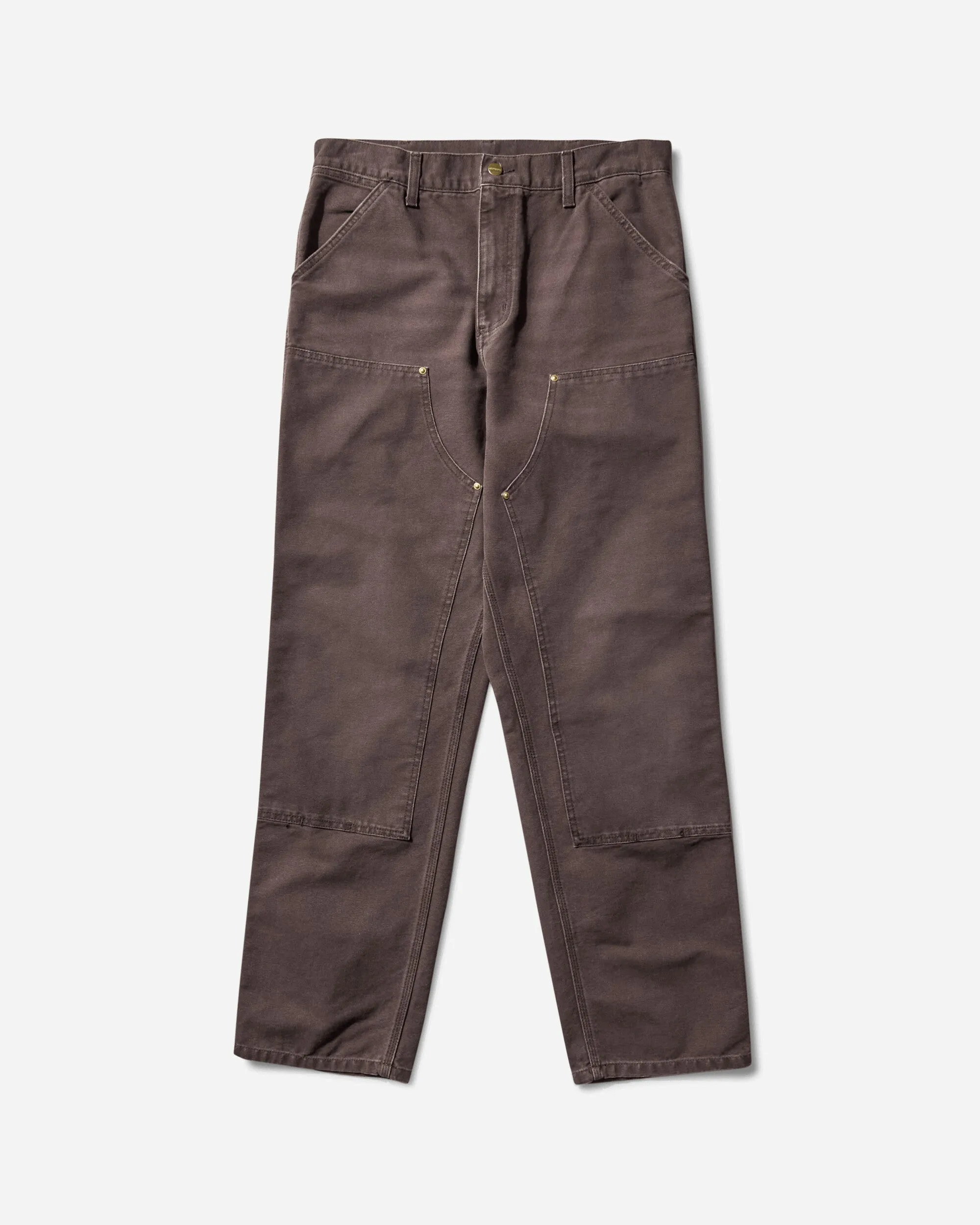 Breathable Elbow Men'S Double Knee Pants Tobacco
