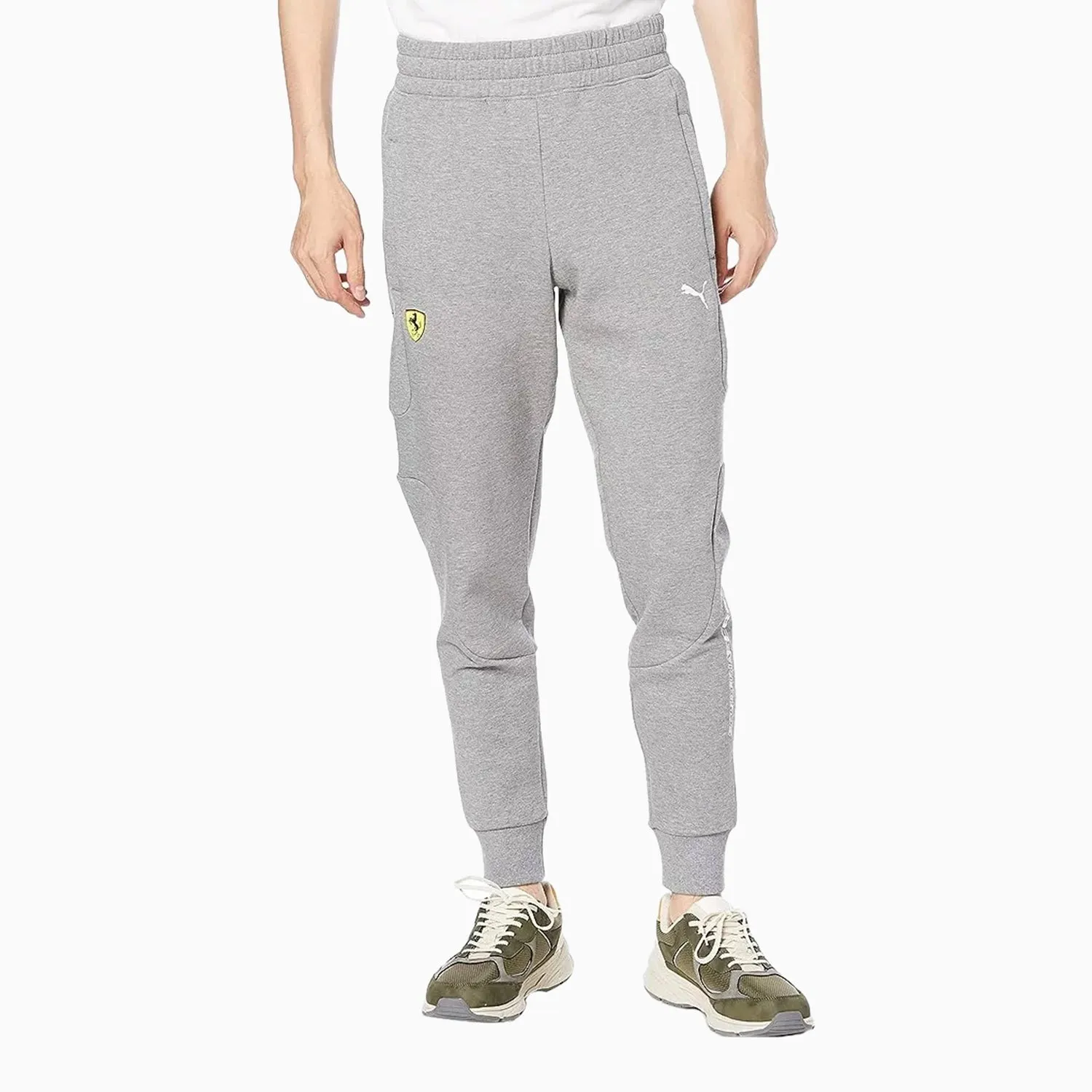 Men'S Ferrari Race Sweat Pant Elastic Side Design Comfortable With Different Sock Natural Environments