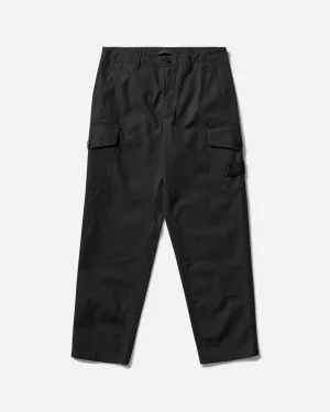 Men'S Ghost Piece Weatherproof Cotton Canvas Cargo Pants Black Crossbody