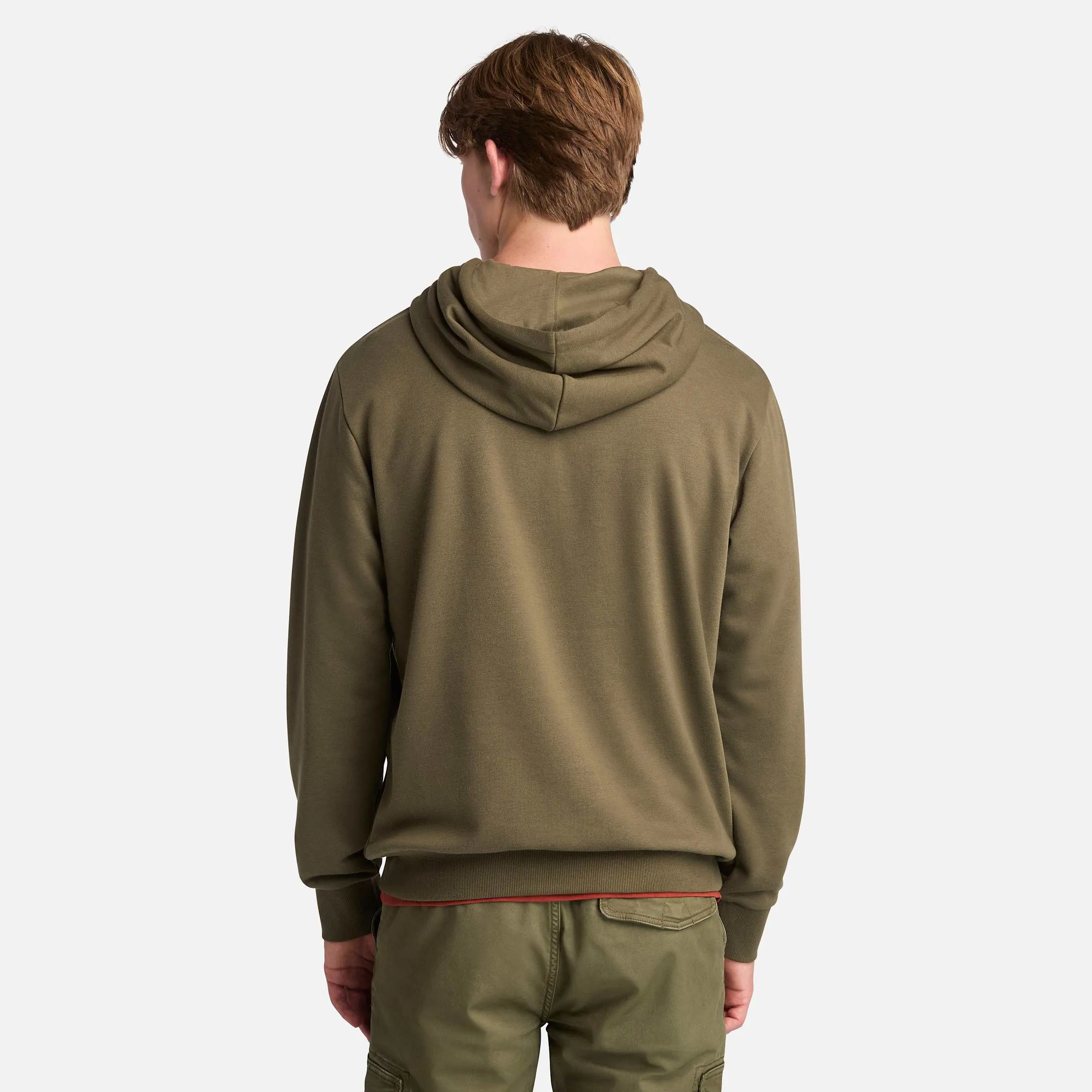 Pull à capuche graphique pour hommes en boucle