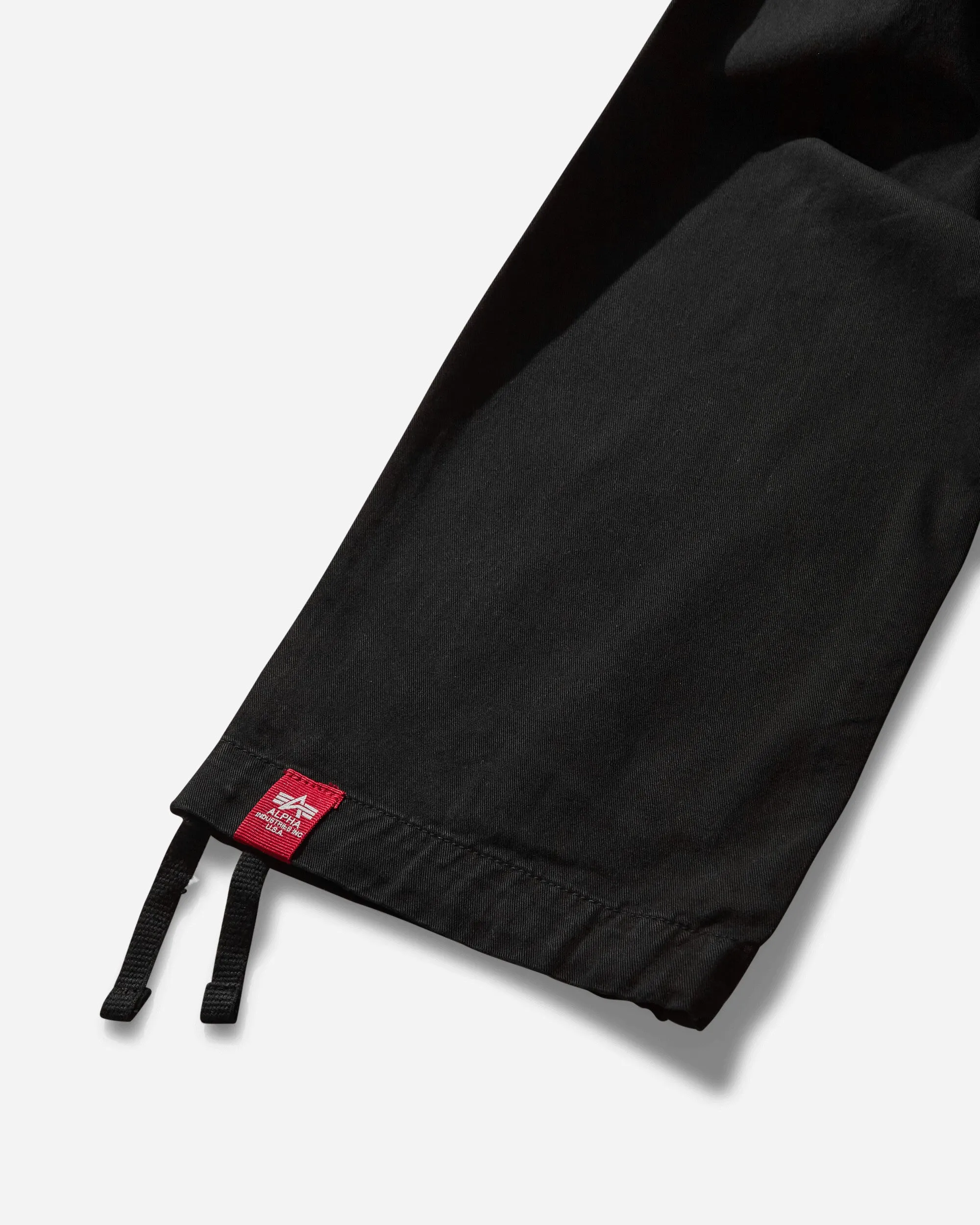 Anti Fraying Men'S Jet Pants Black