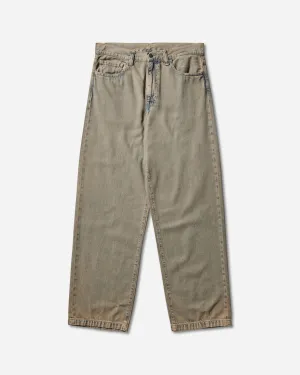 Unisex Men'S Landon Pants Blue / Leather (Garment Dyed)