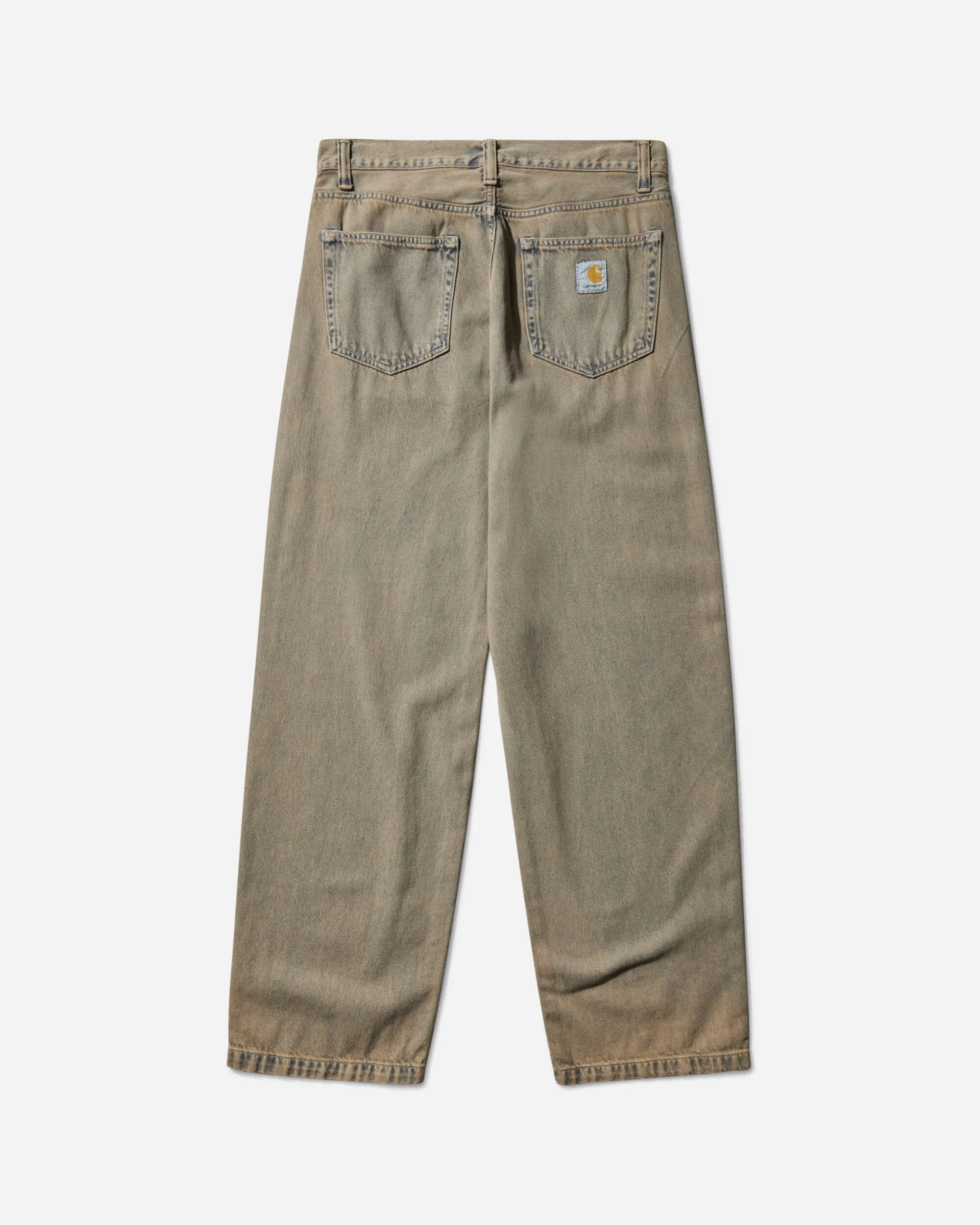Men'S Landon Pants Blue / Leather (Garment Dyed) Insulated Comfortable Size