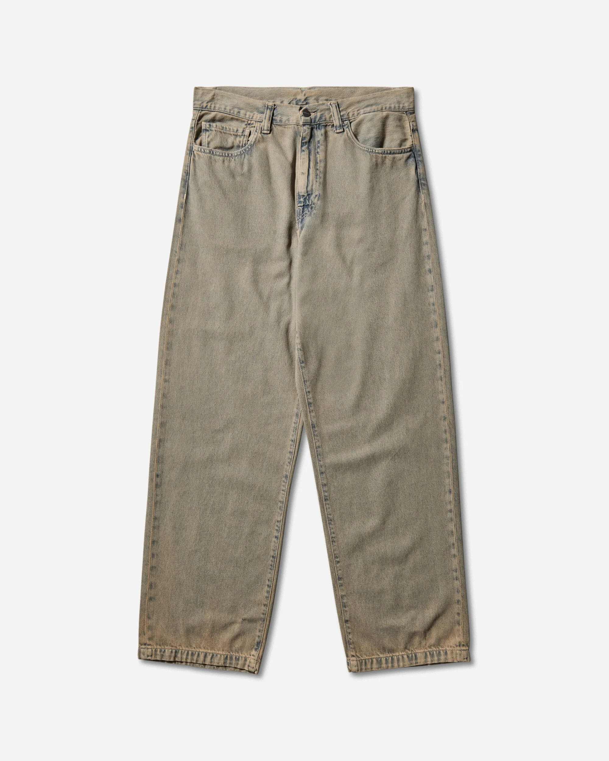 Unisex Men'S Landon Pants Blue / Leather (Garment Dyed)
