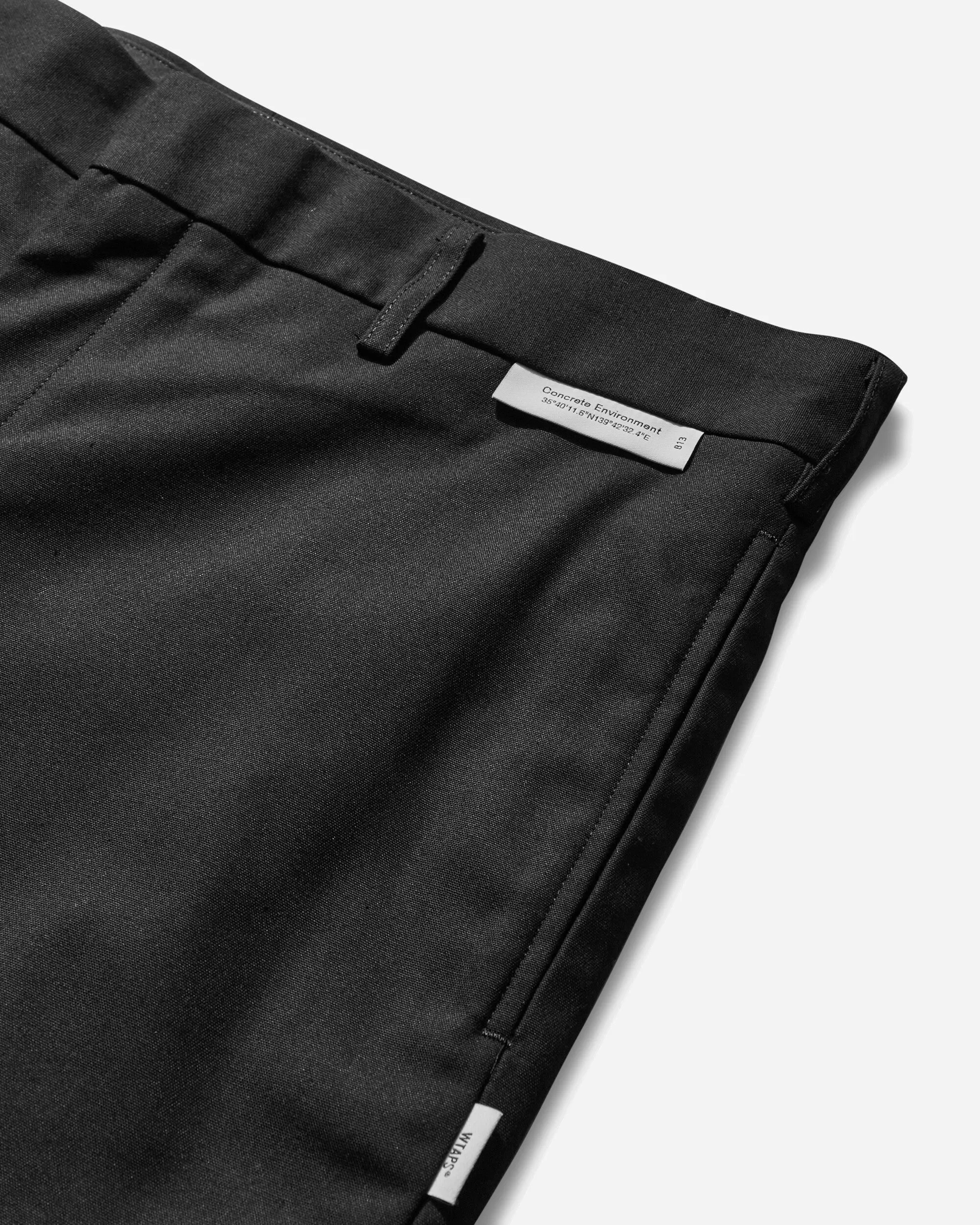 Men'S Lez Trousers Black Strapped