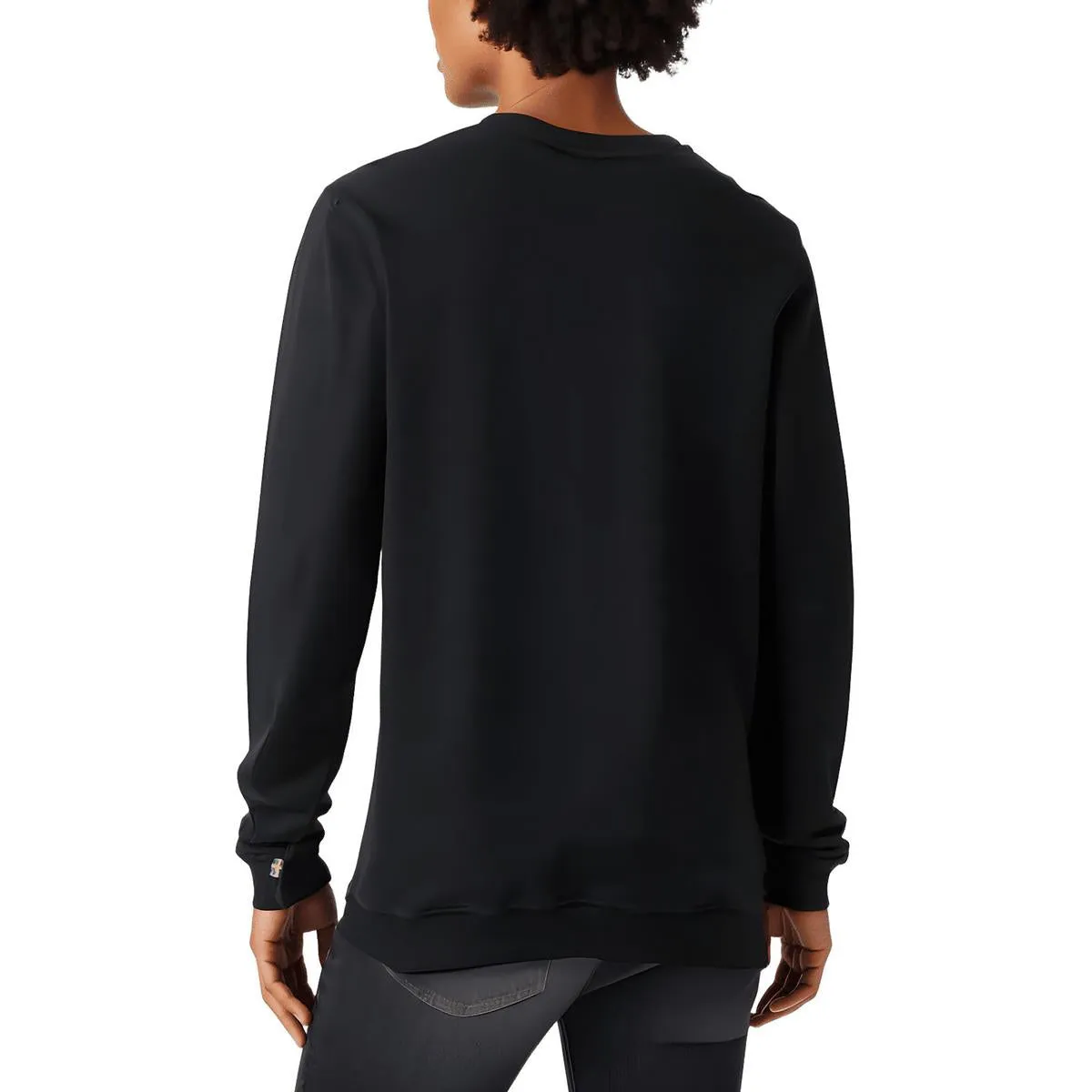 Sweat-shirt en coton avec logo pour homme