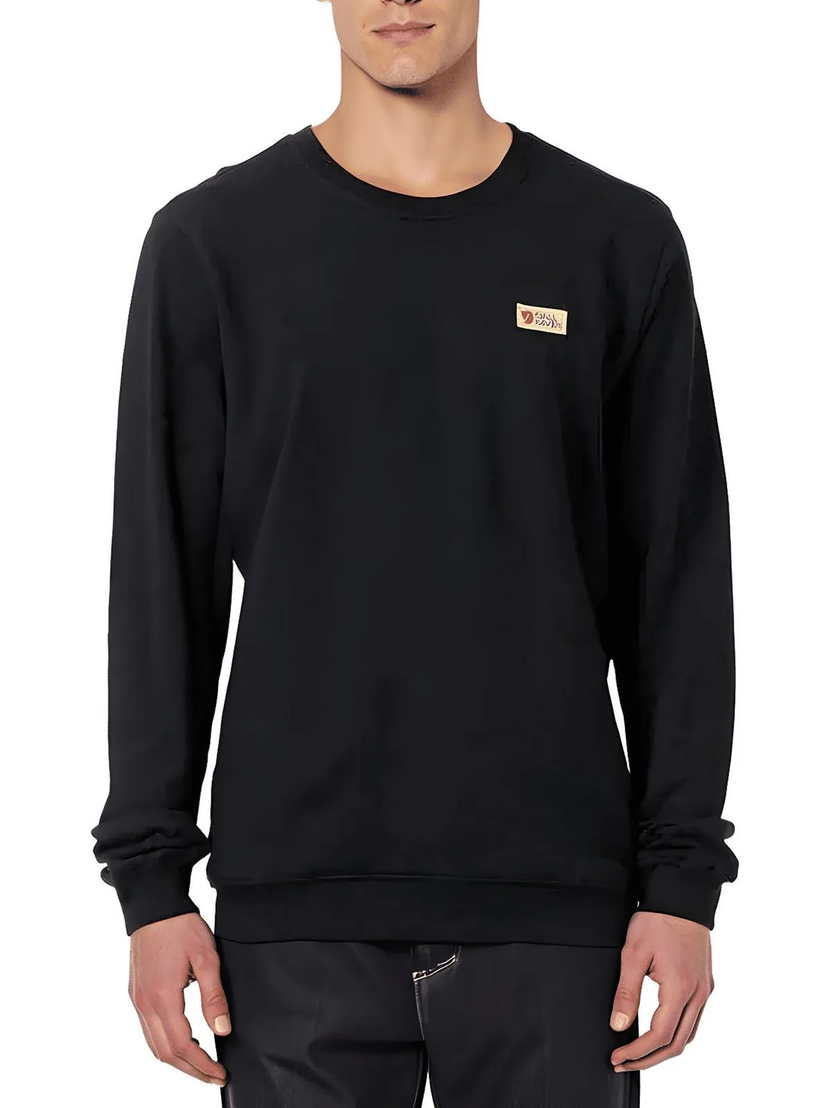 Sweat-shirt en coton avec logo pour homme