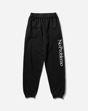 Bishop Sleeve Design Omni-Shade Men'S Logo Sweatpants Black