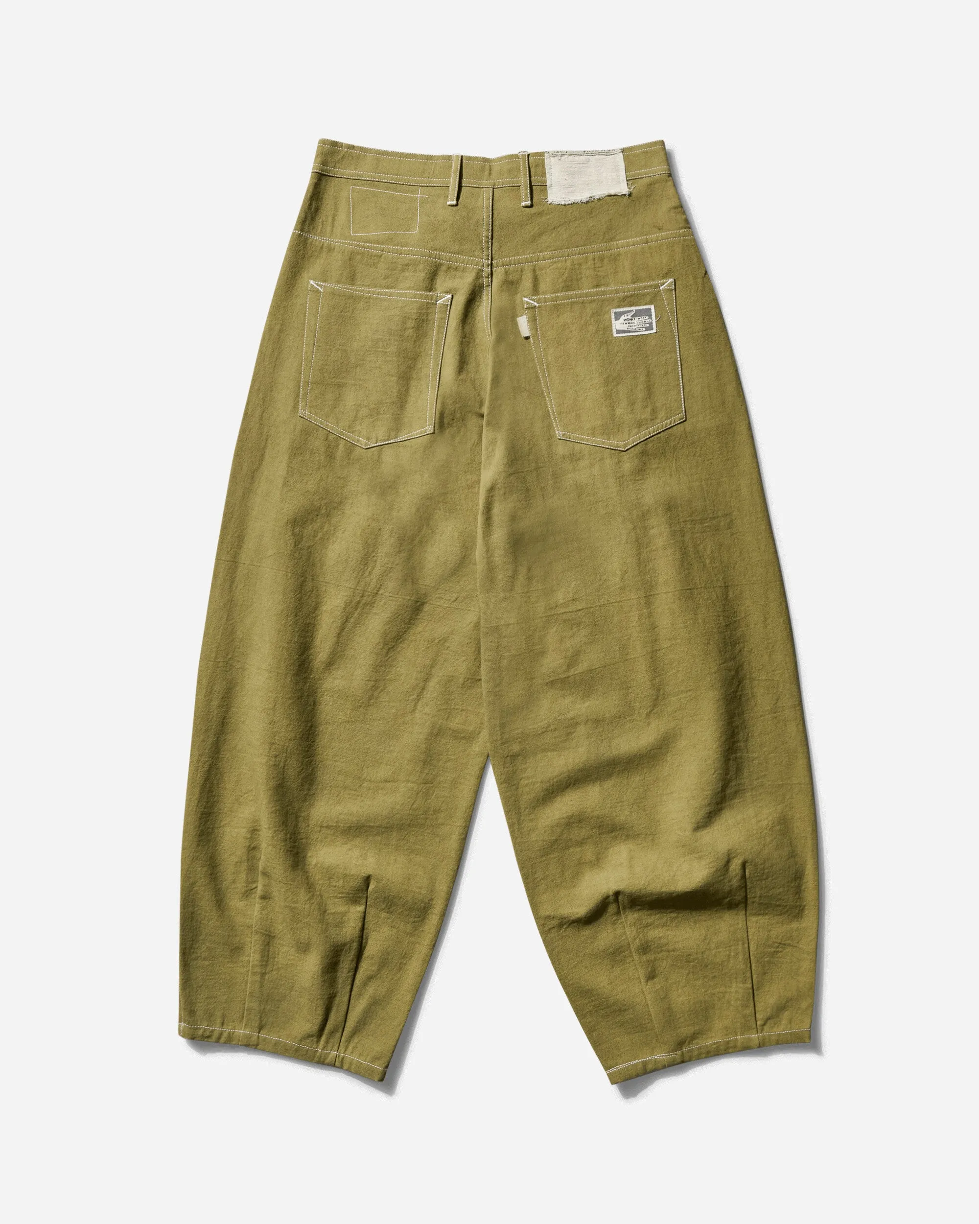 Men'S Lush Pants Olive Wonky-Wear Ankle Support Design Anti-Fake Loss