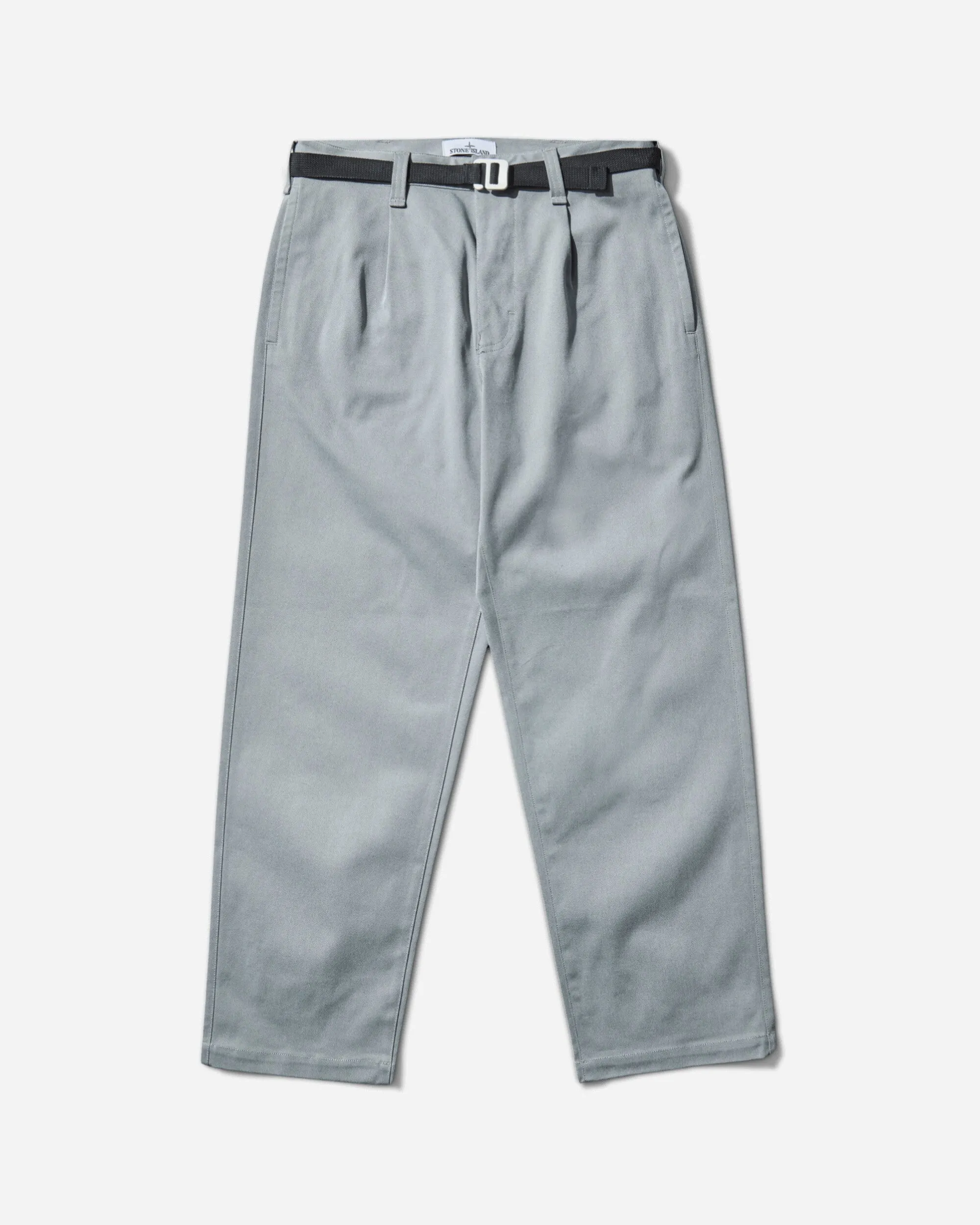Men'S Marina Stretch Gabardine Pants Sky Blue Anti-Shrinking Strap Plaid