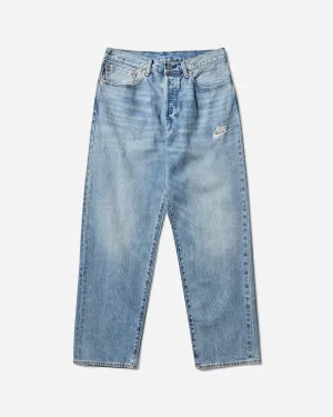 Comfortable Paintinging Men'S Nike Baggy Jeans Dark Indigo