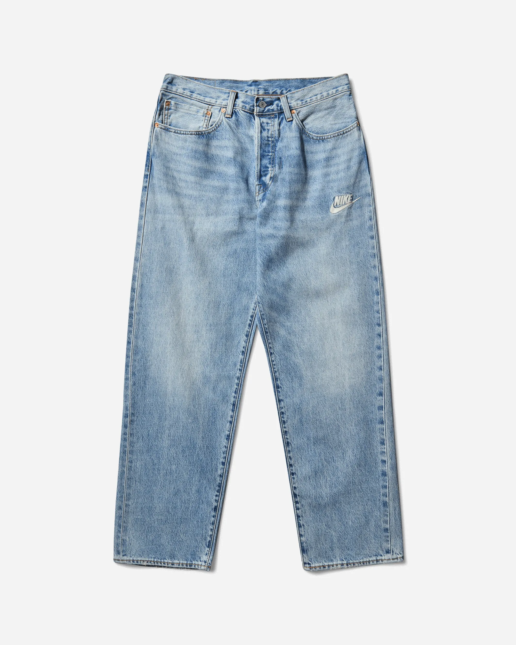 Comfortable Paintinging Men'S Nike Baggy Jeans Dark Indigo