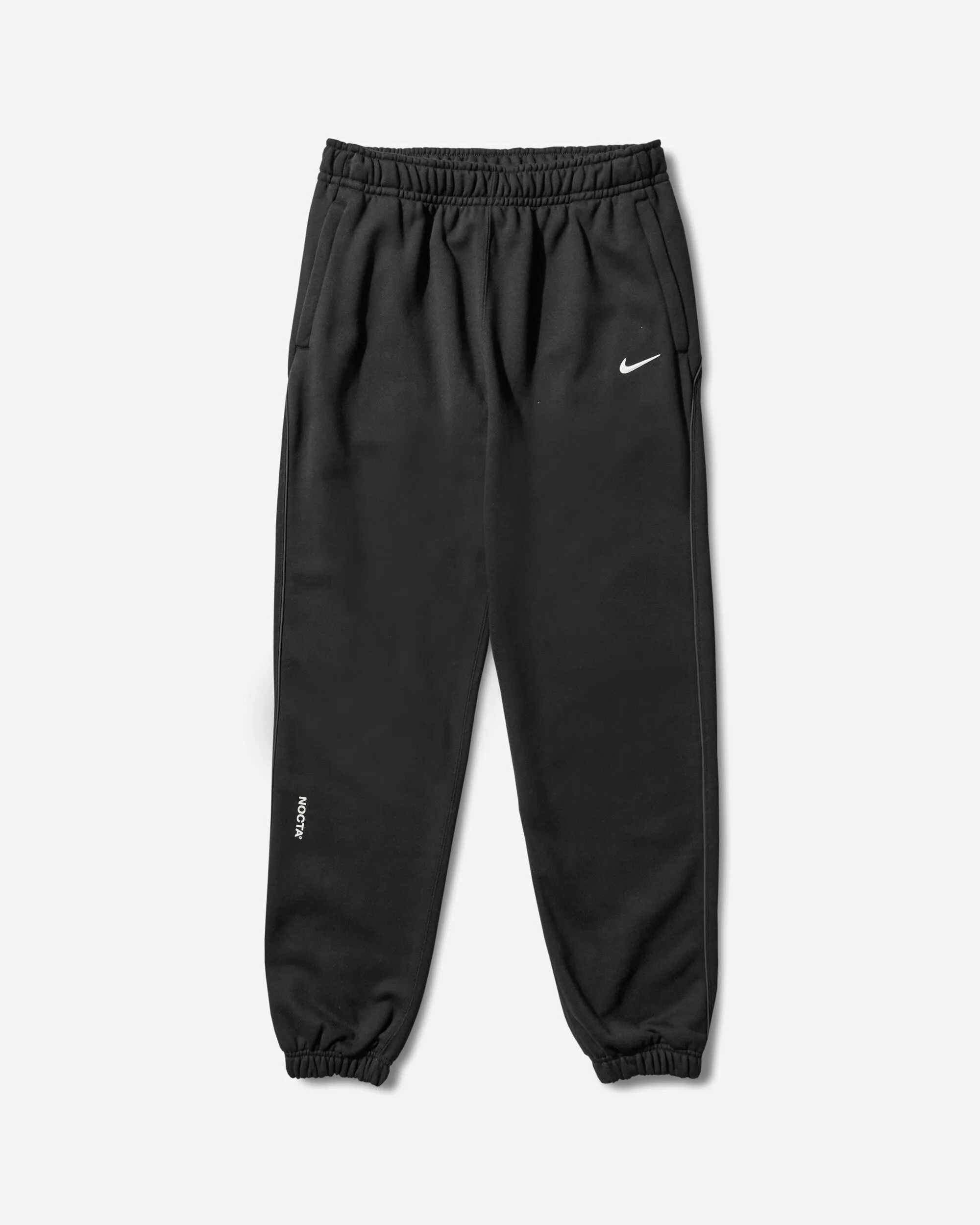 Men'S Nocta Fleece Pants Black Refined Design Lounging Filling