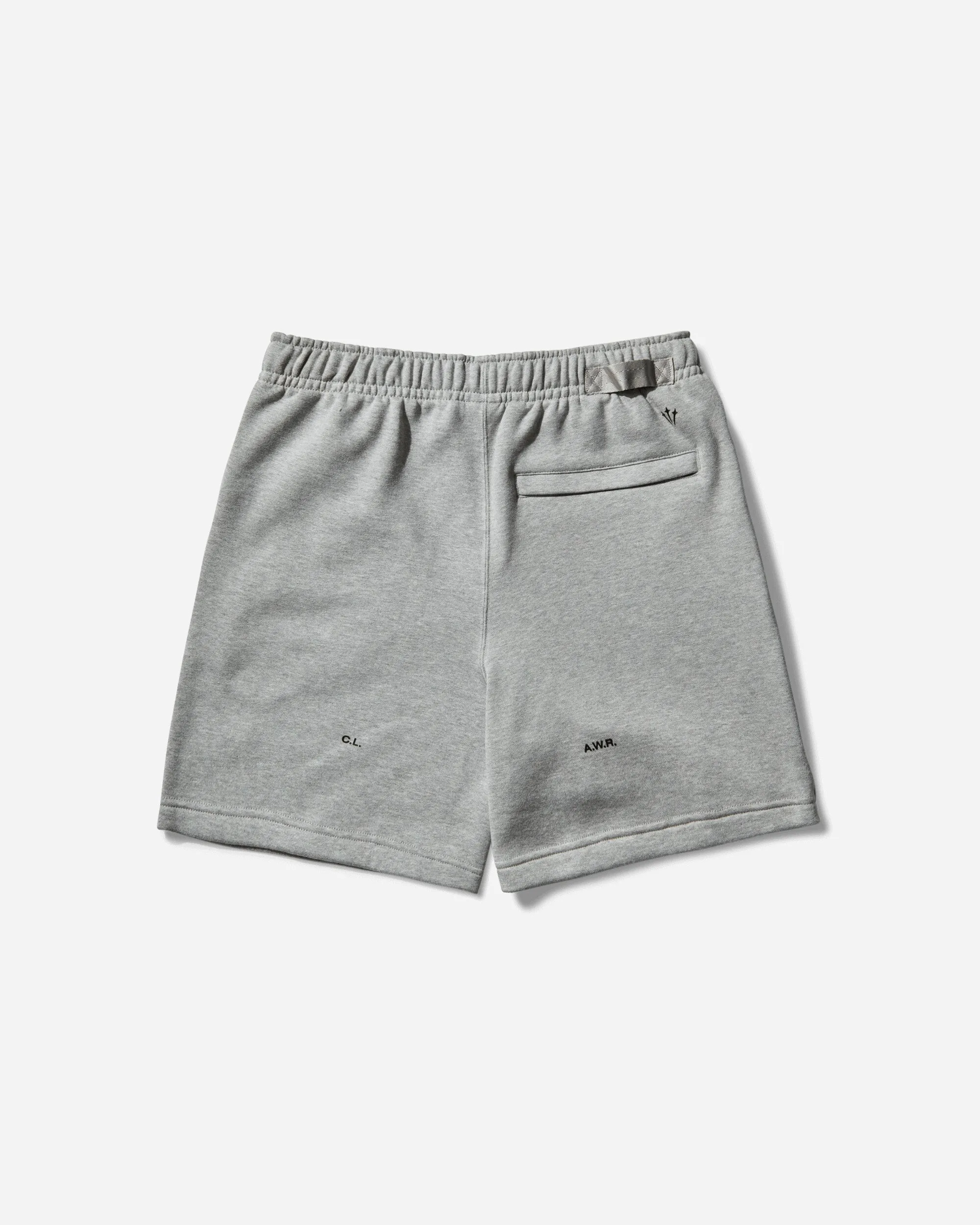 Men'S Nocta Fleece Shorts Dark Grey Heather Glass Organizer Comfortable Width